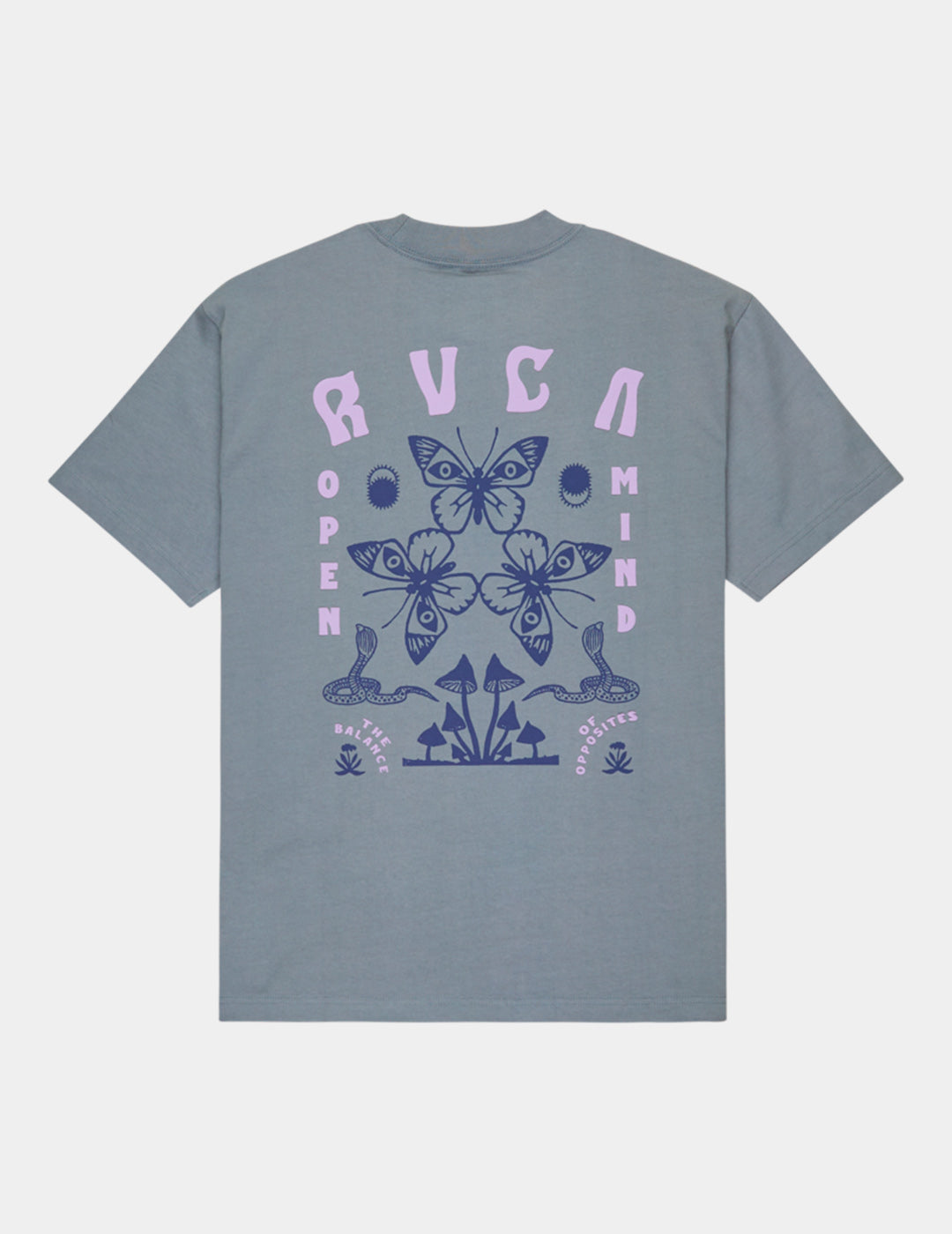 Camiseta RVCA BUTTERFLY POST - Flint Stone
