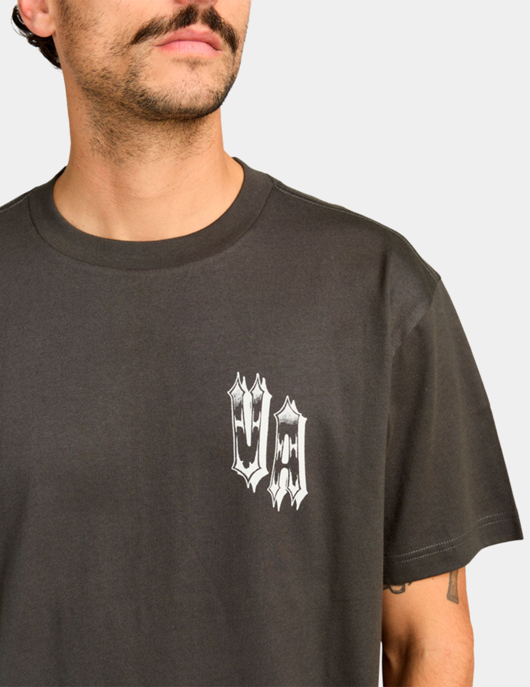 Camiseta RVCA DOUBLE TROUBLE - Pirate Black