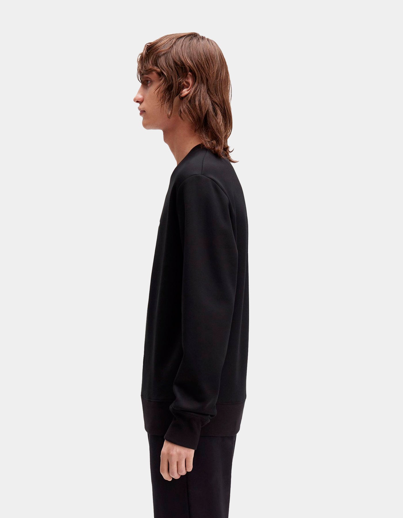 Sudadera Crew FRED PERRY M4727 - Black