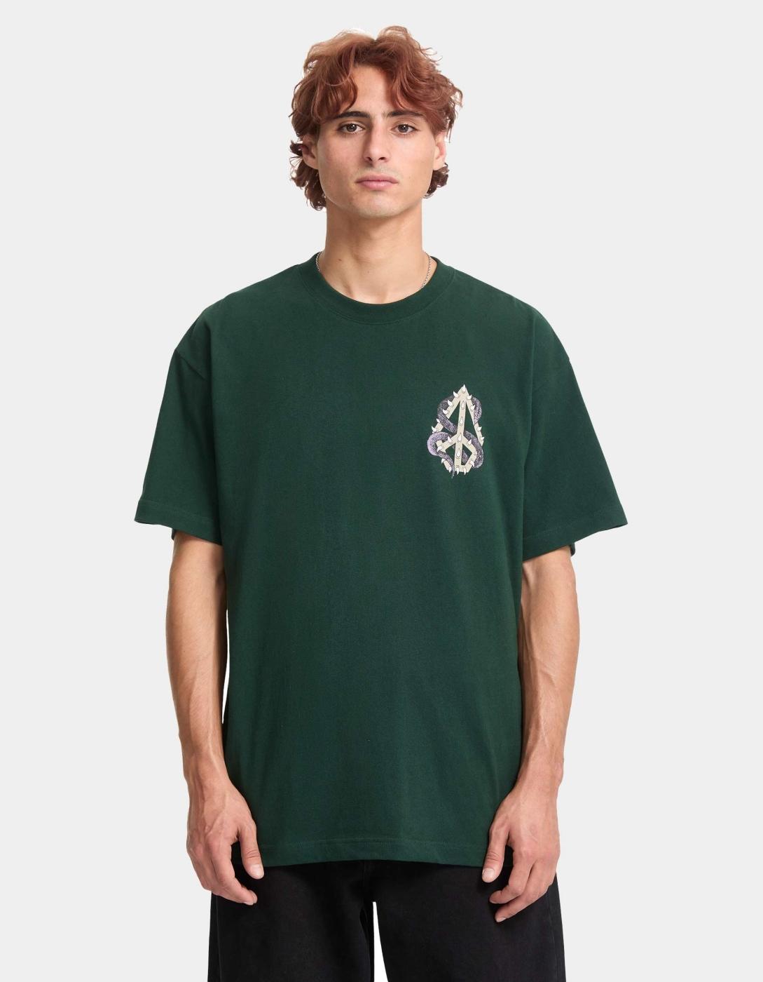 Camiseta VOLCOM SNAKE PEACE - Scarab
