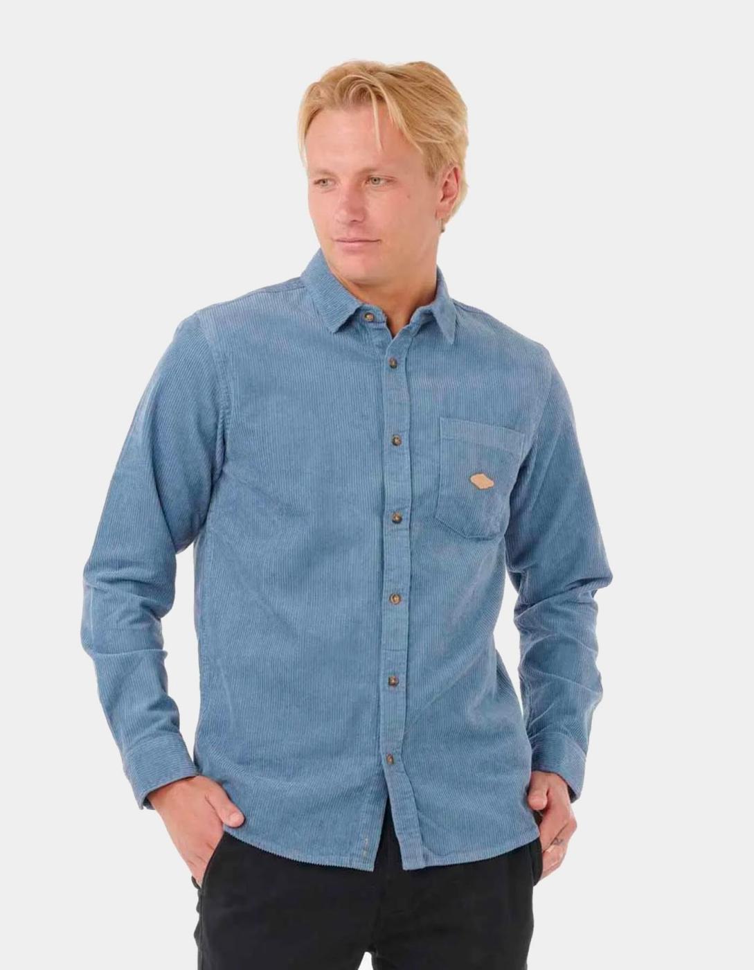 Camisa Rip Curl CLASSIC SURF CORD - Bluefin
