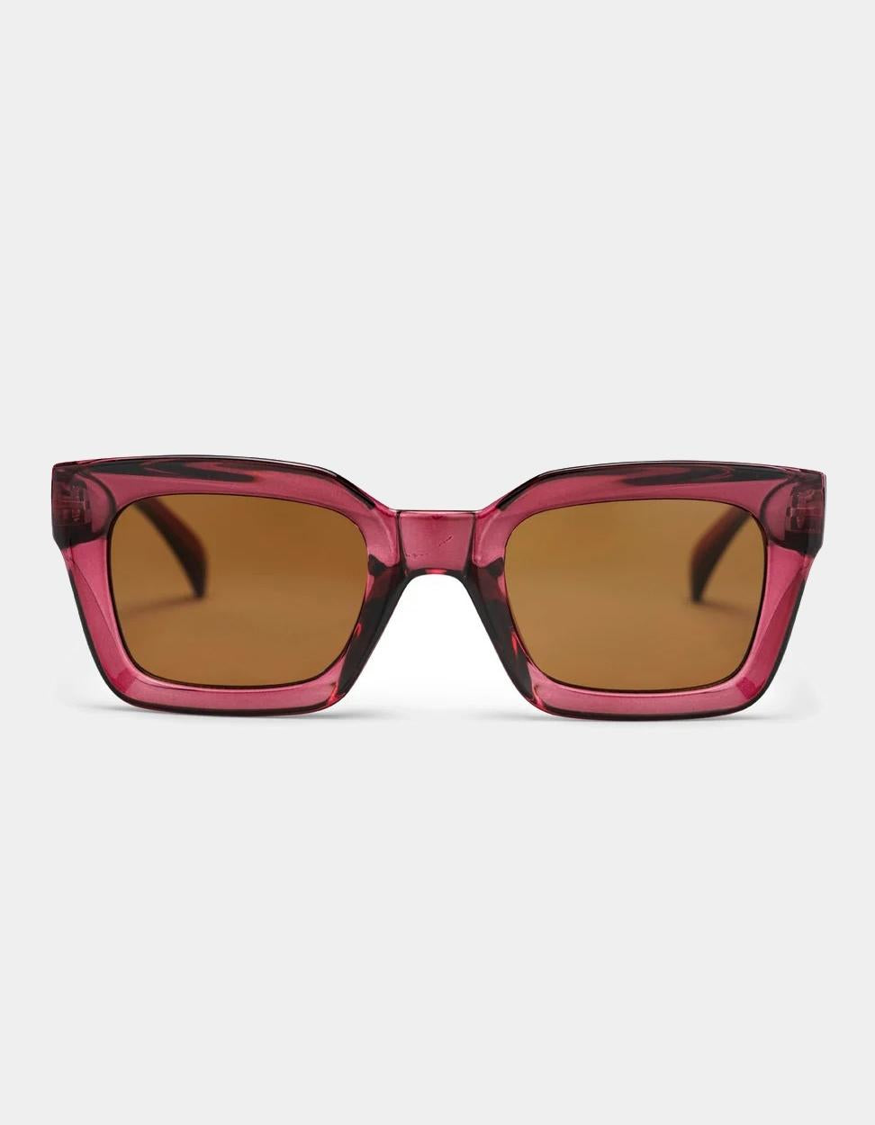 Gafas ANNA - Burgundy/Brown
