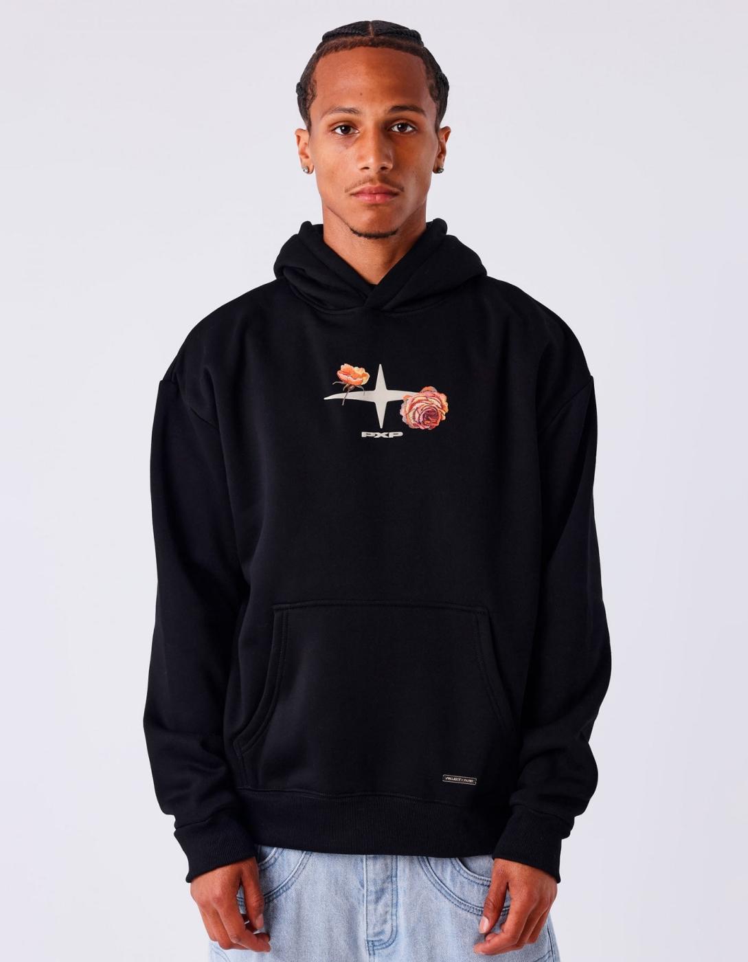 Sudadera Capucha PXP 2522175 - Negro