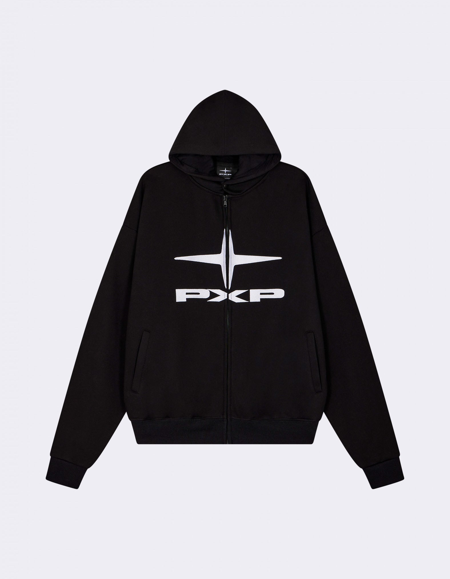 Sudadera Capucha Abierta PXP 2534000 - Negro