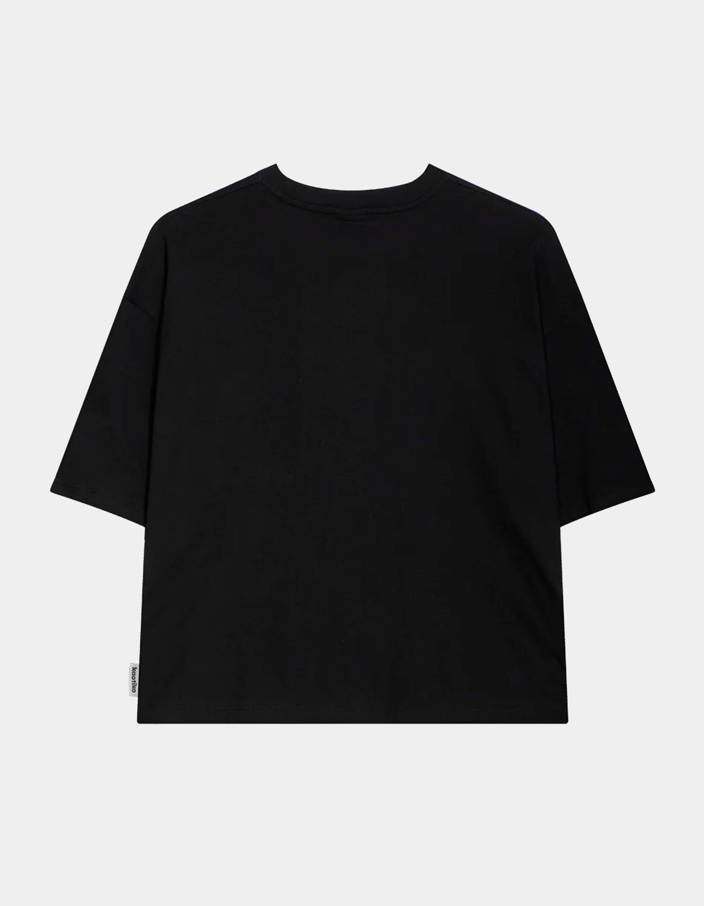 Camiseta KAOTIKO CROPPED DALMATAS - Black