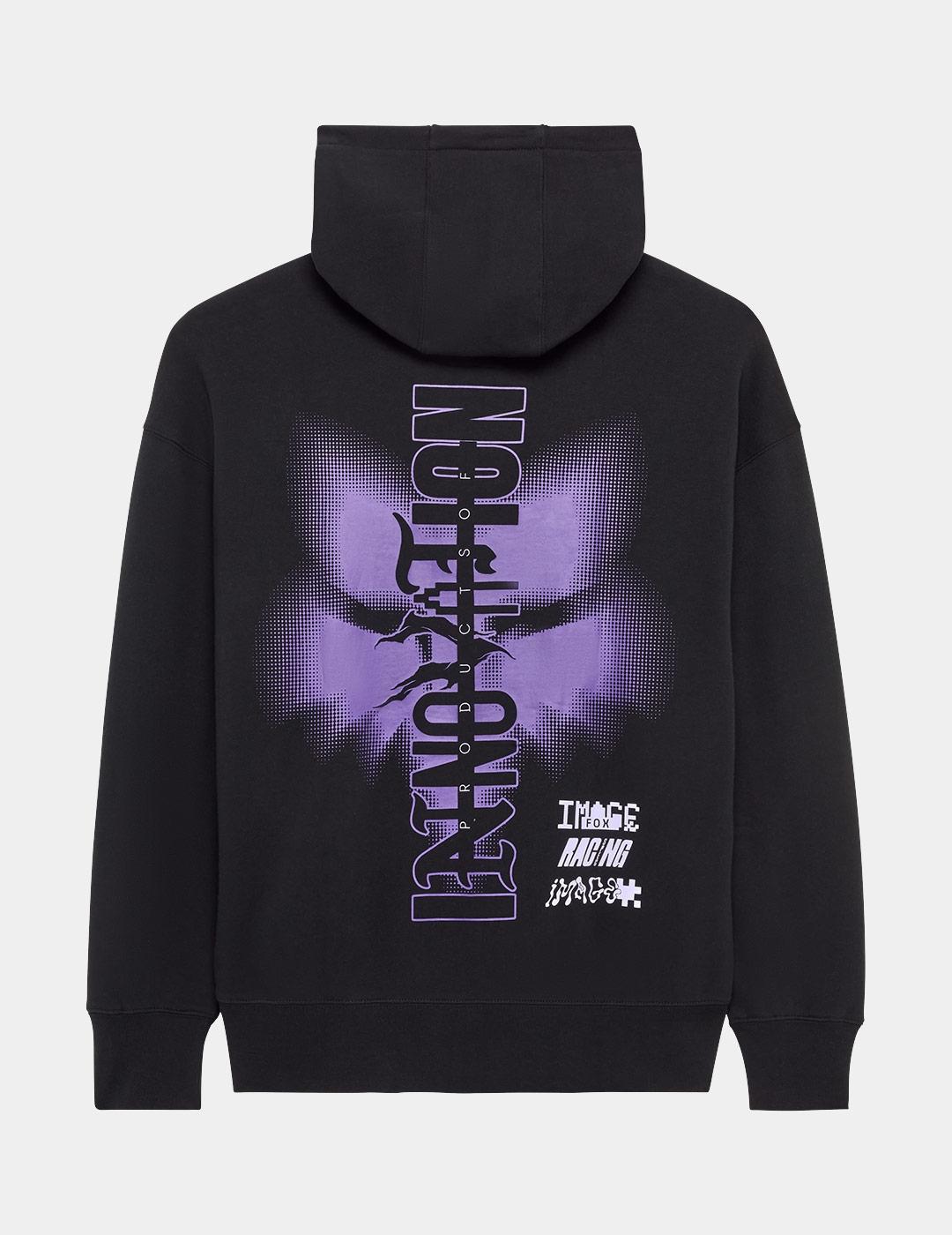 Sudadera Capucha FOX IMAGE PHANTOM OVERSIZED - Black