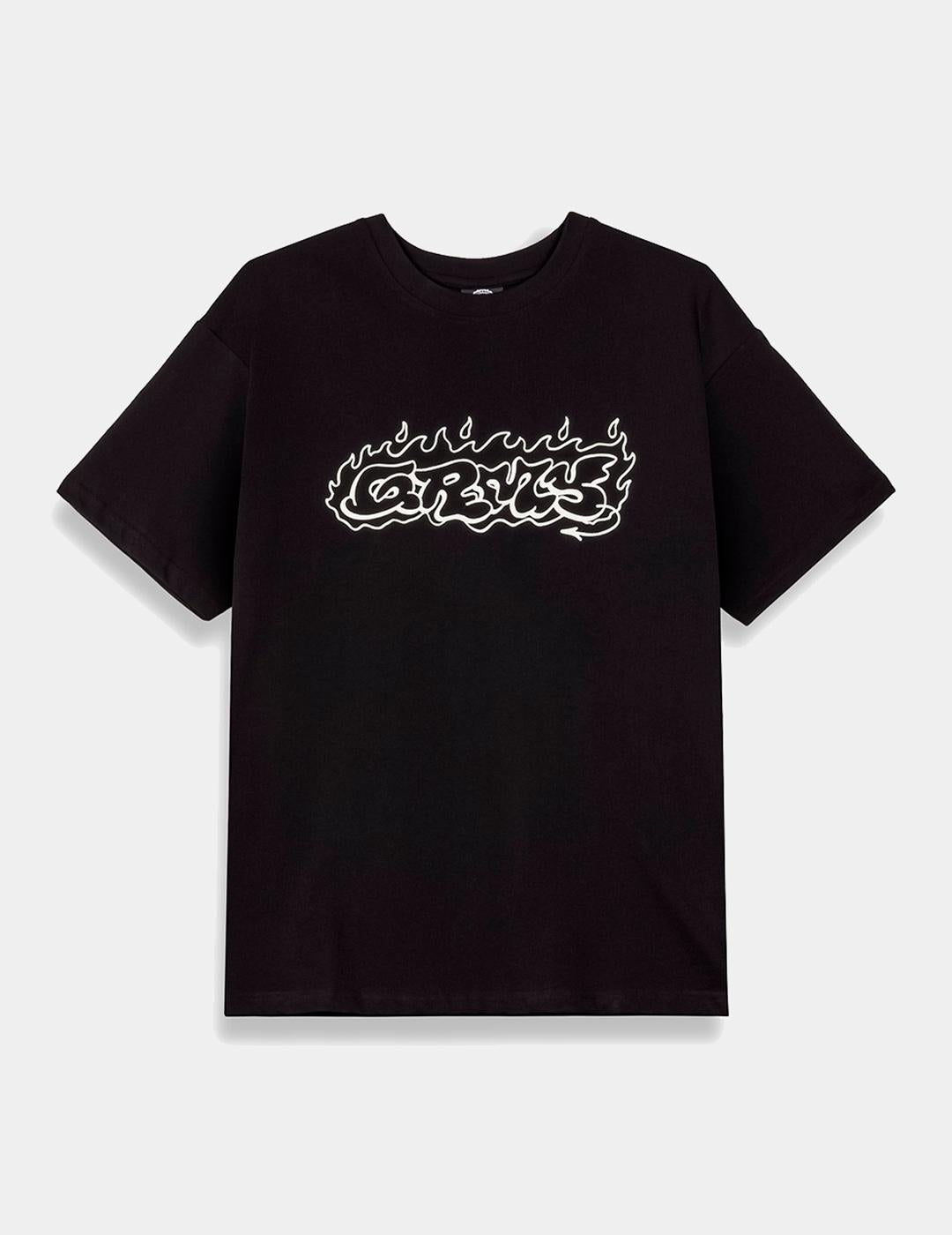 Camiseta GRIMEY THE SHELTER THROW UP - Black