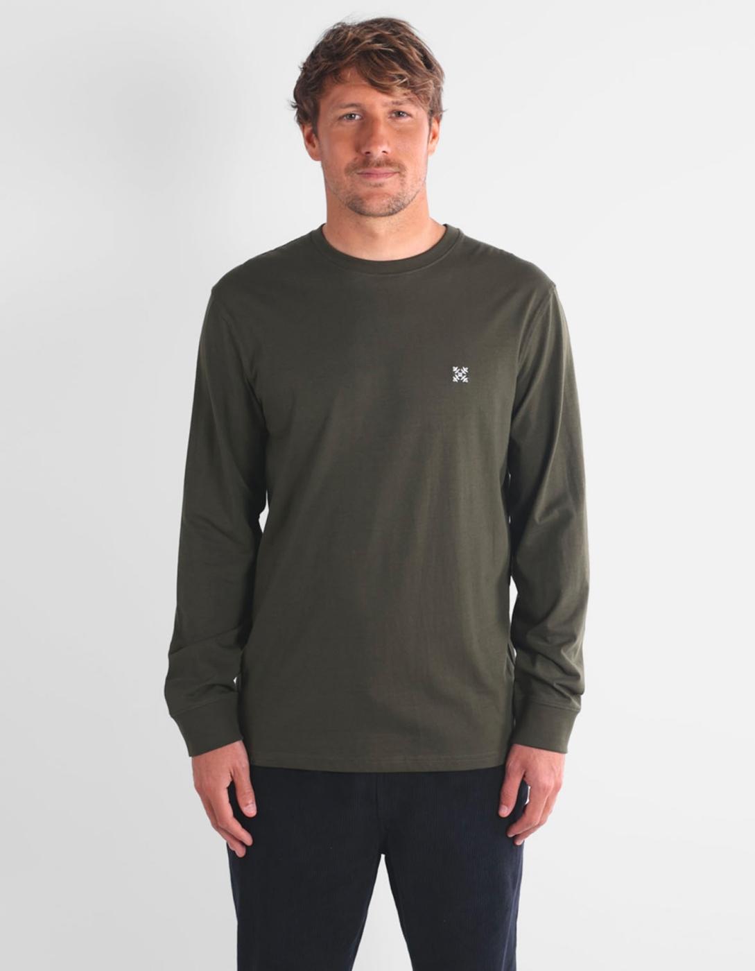 Camiseta Manga Larga OXBOW TEBAZ - Forest