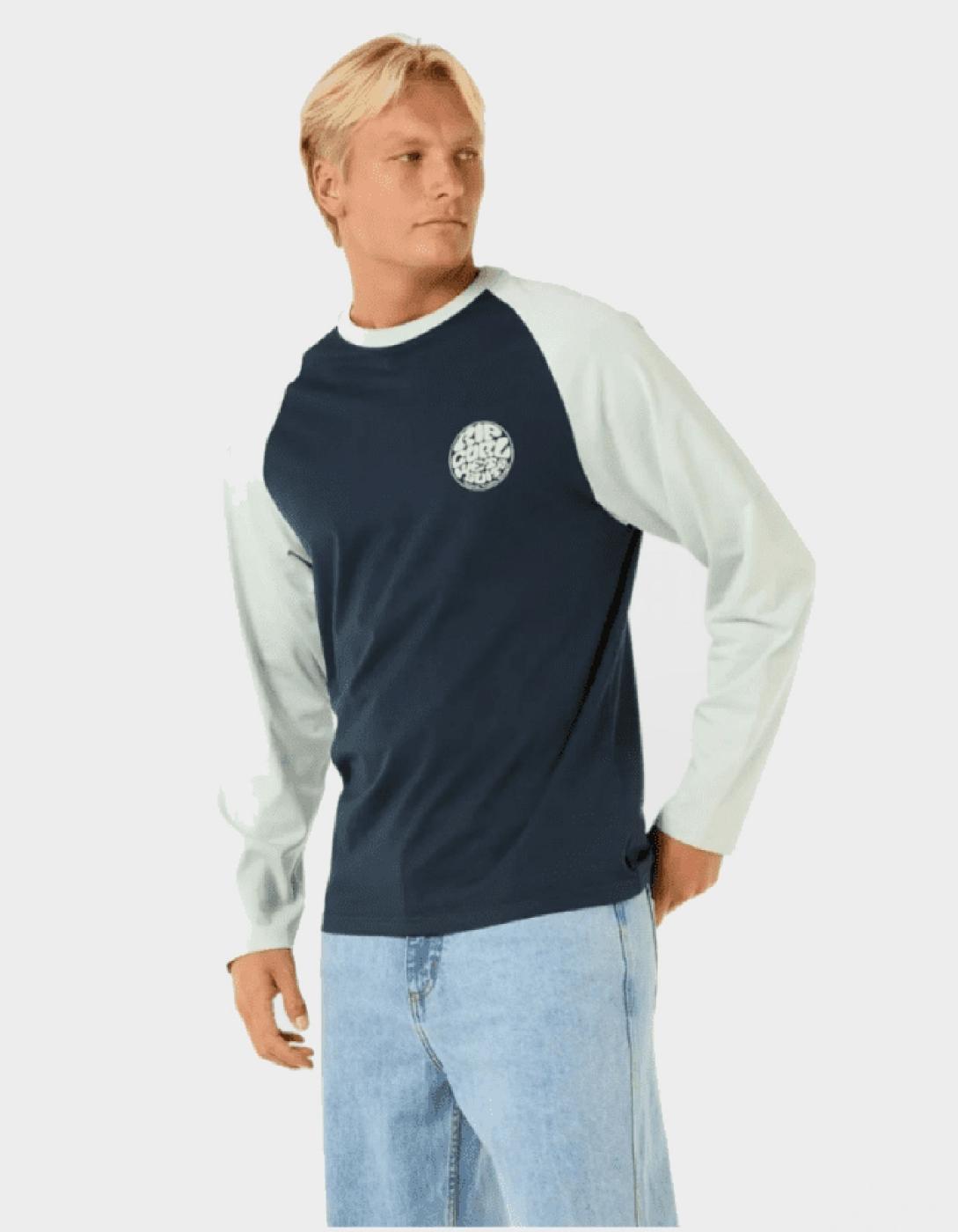 Camiseta RIP CURL WETSUIT LS - Dark Navy
