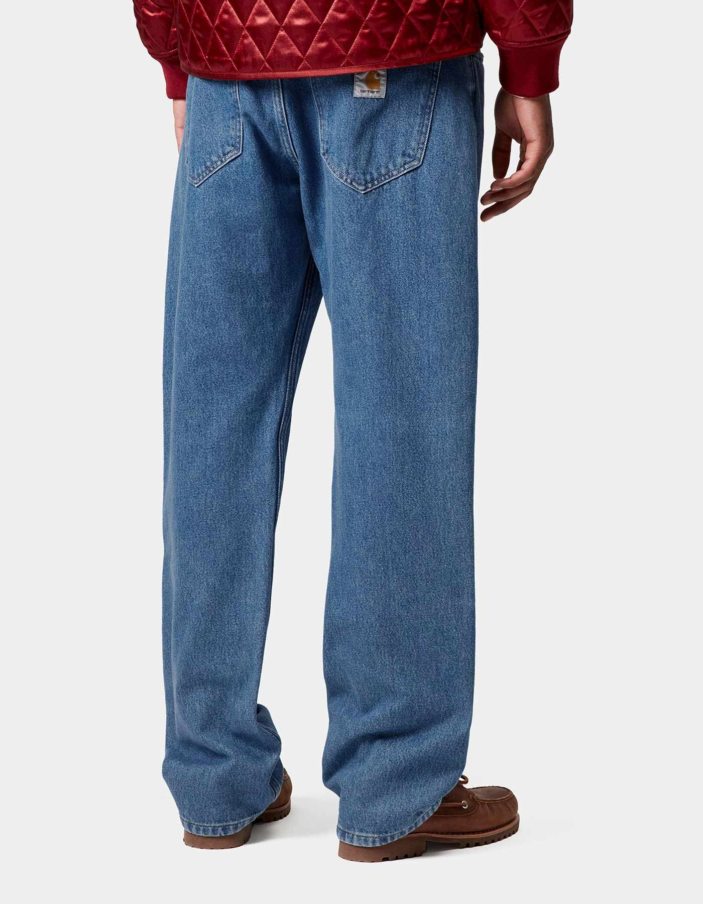 Pantalón CARHARTT WIP NOLAN - Blue Heavy Stone