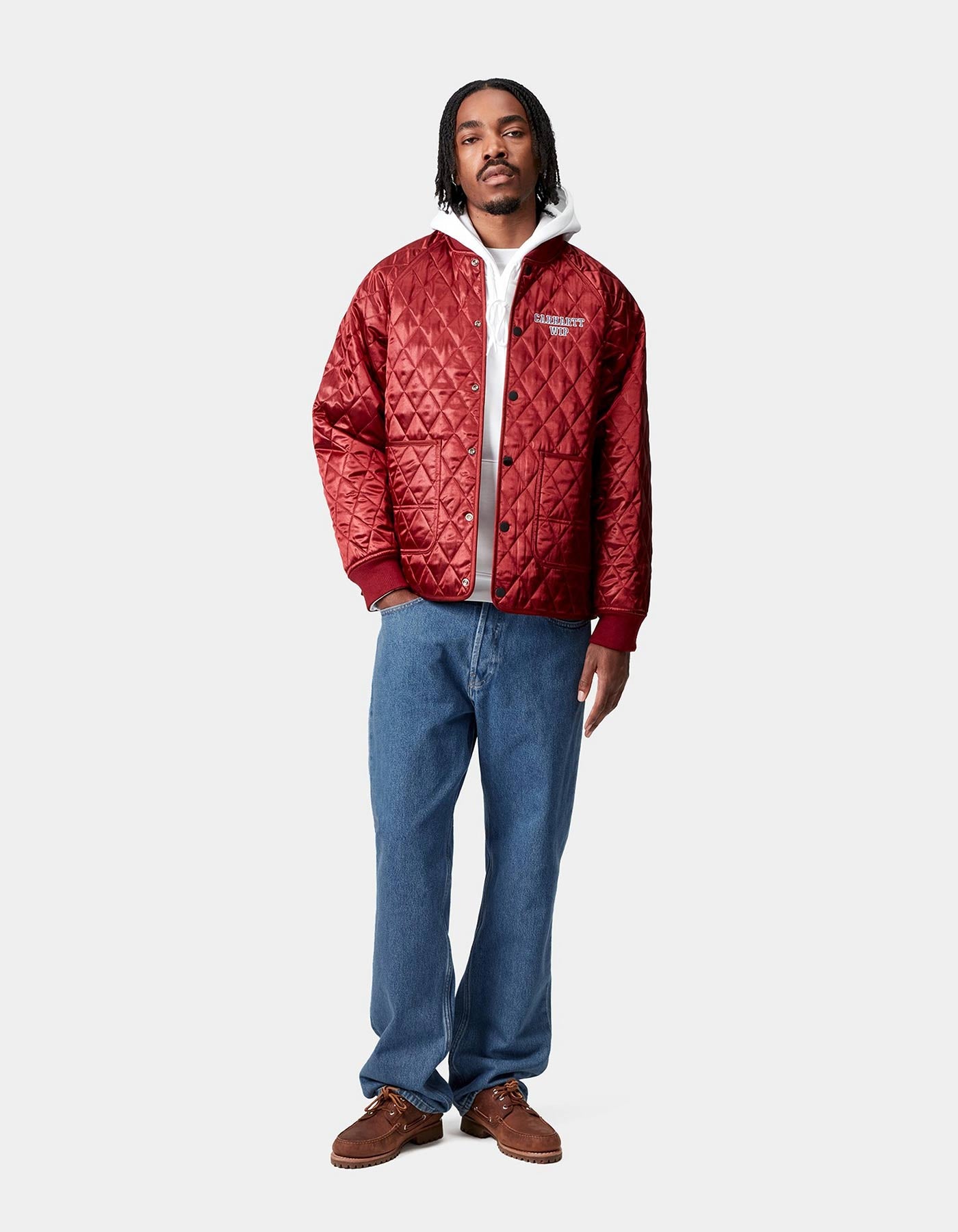 Pantalón CARHARTT WIP NOLAN - Blue Heavy Stone
