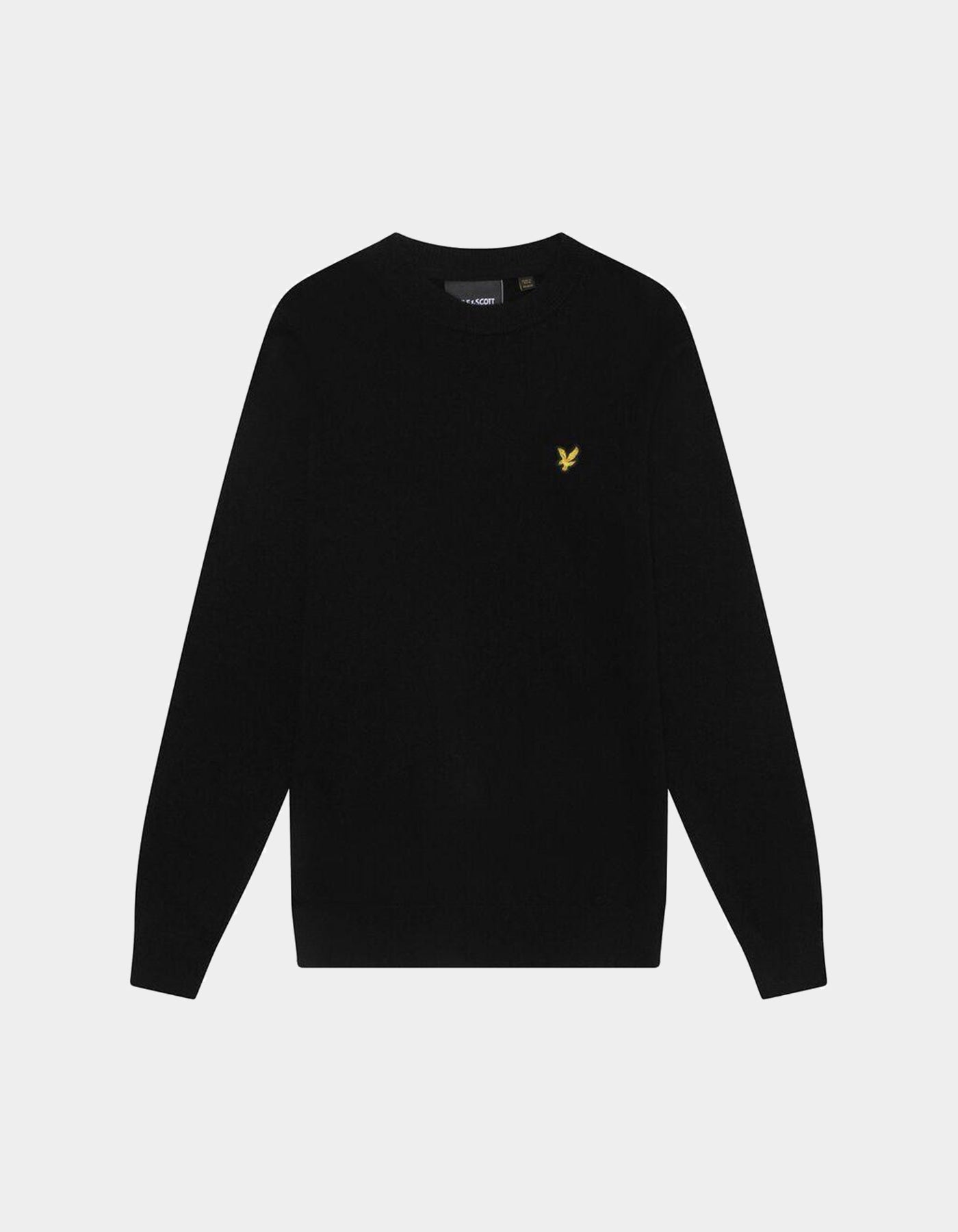 Jersey Lyle & Scott KN2114V - Jet Black Marl