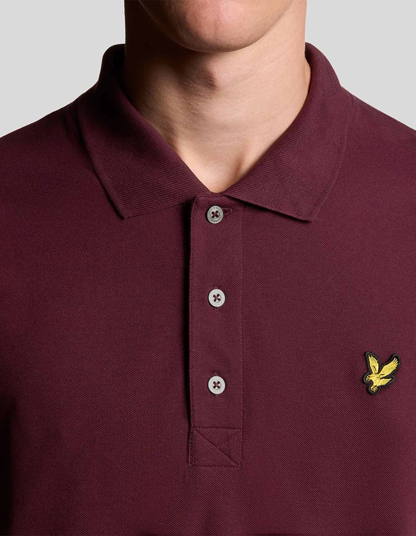 Polo Lyle & Scott SP400VOG - Burgundy