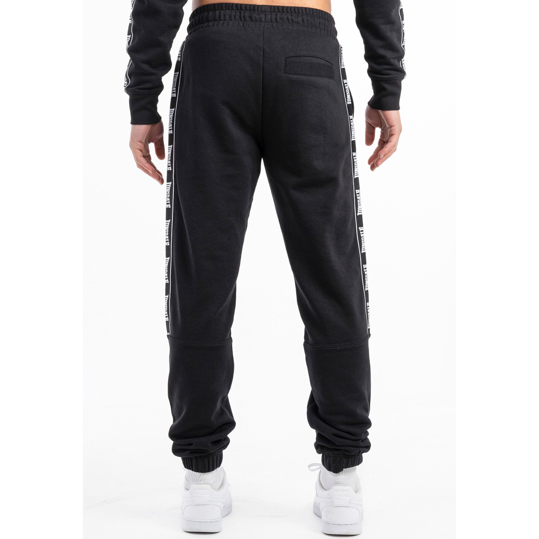 Pantalón Chándal LONSDALE GRUTNESS - Black/White