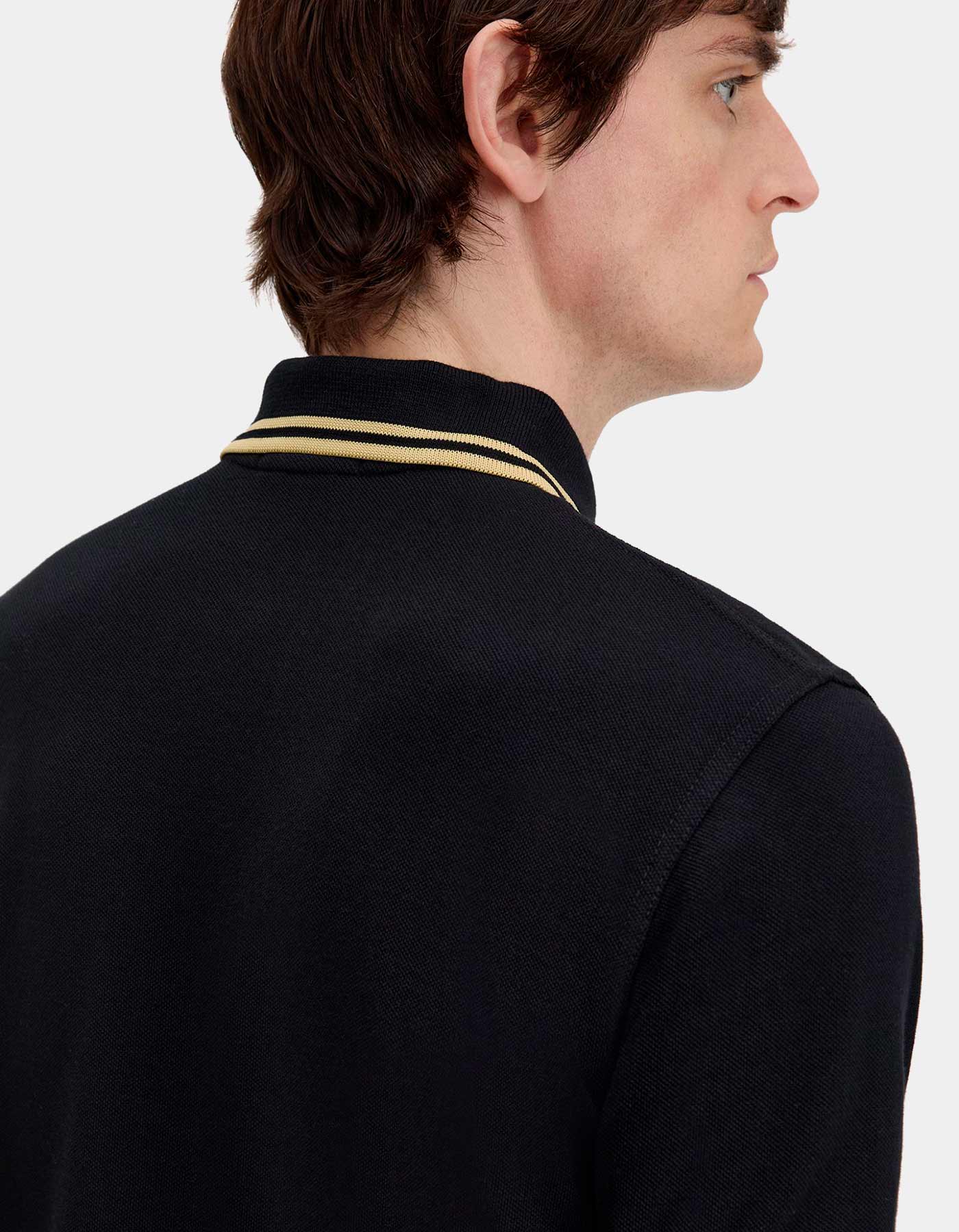 Polo FRED PERRY M12 - Black/Gold