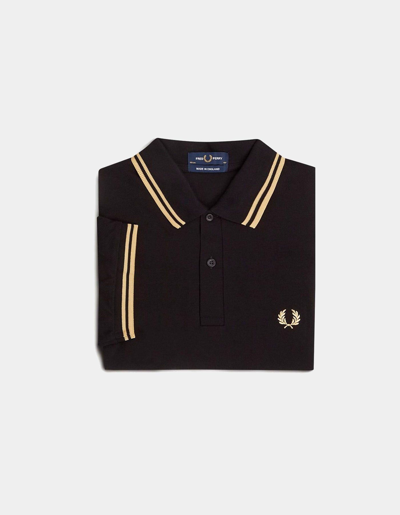 Polo FRED PERRY M12 - Black/Gold