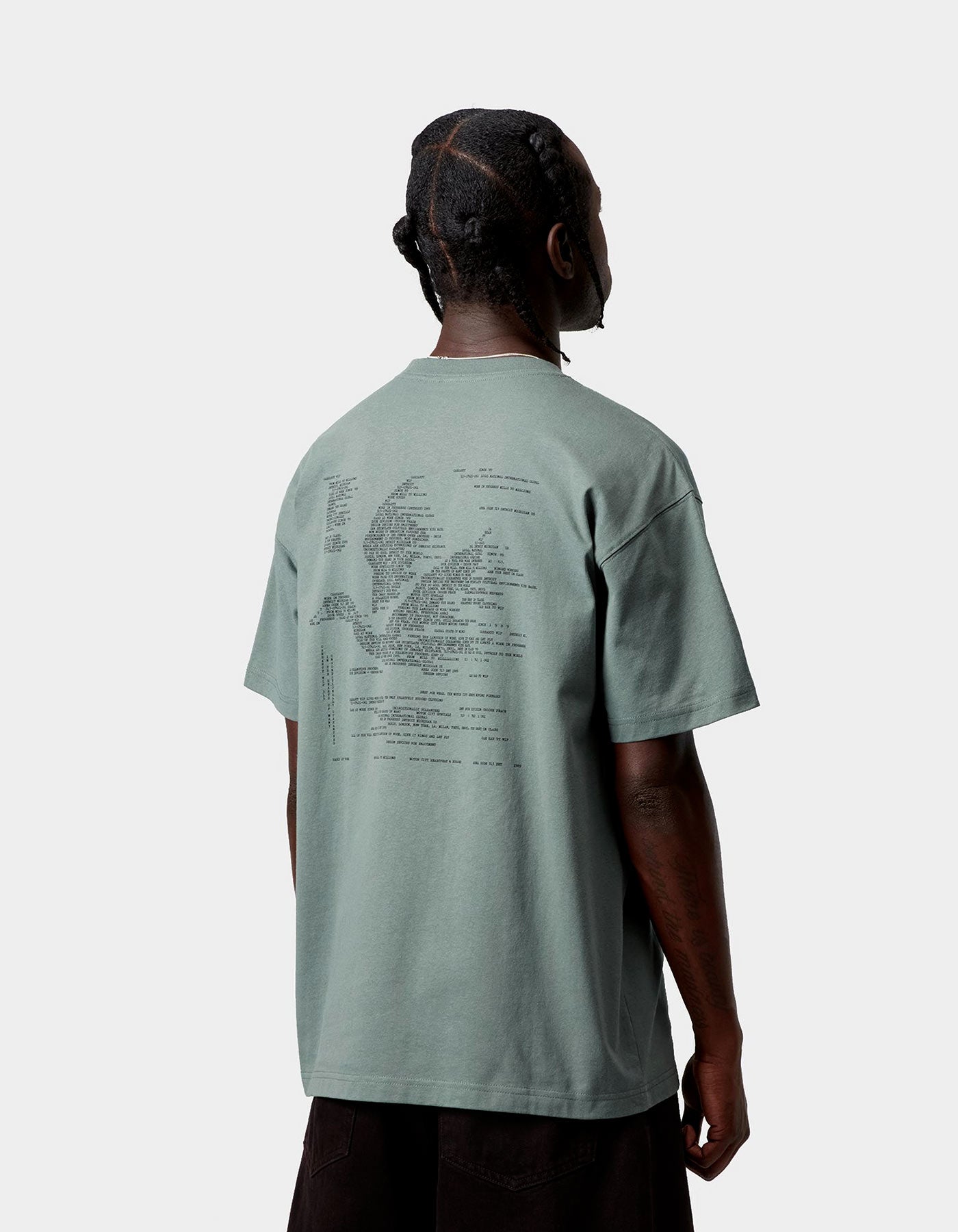 Camiseta CARHARTT WIP PUNCHED - Velvet Green
