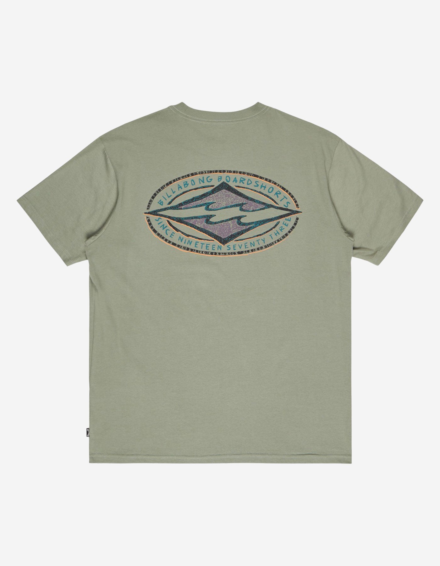 Camiseta BILLABONG DIAMOND VISION - Grey Green