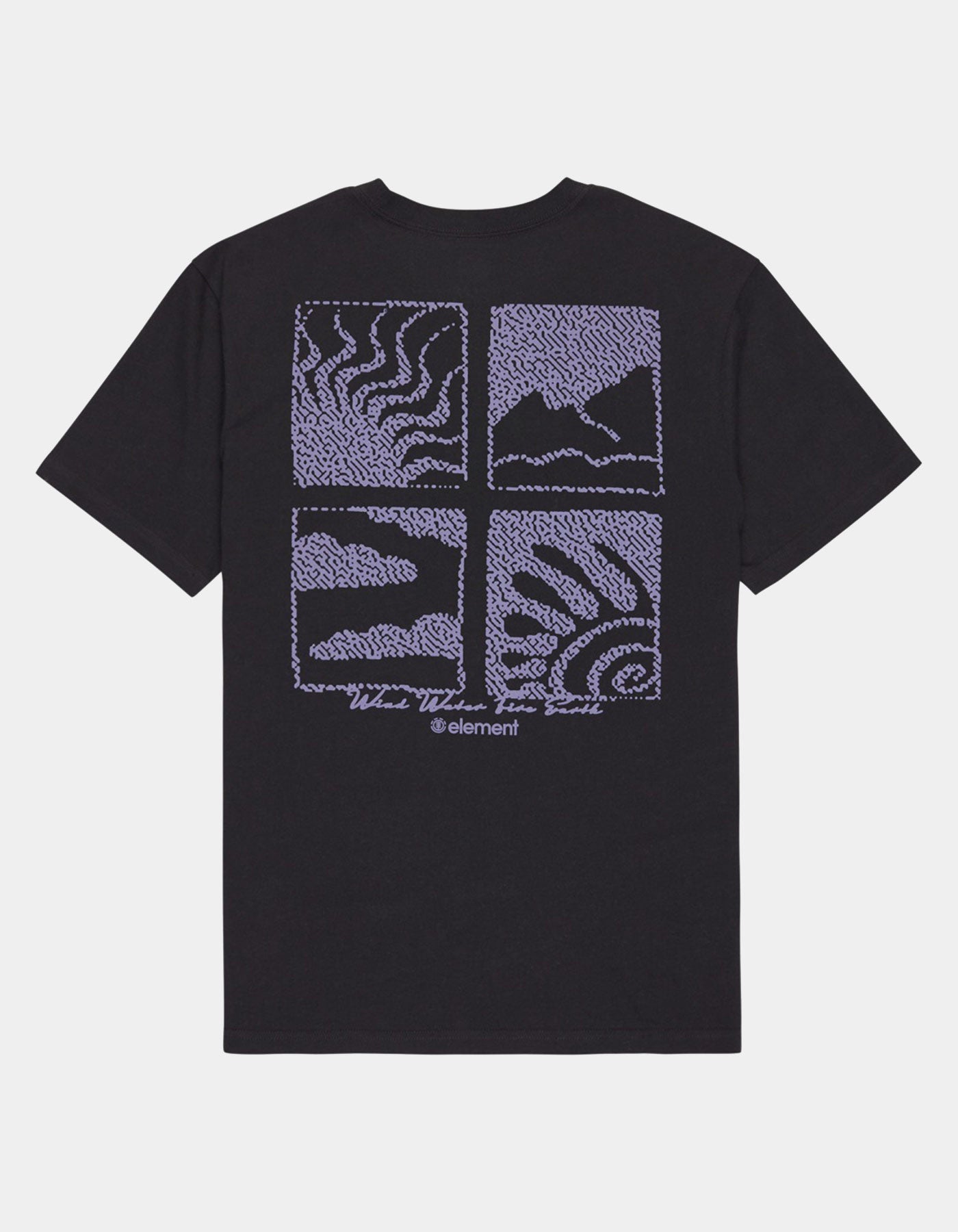 Camiseta ELEMENT 4 ELEMENTS - Off Black