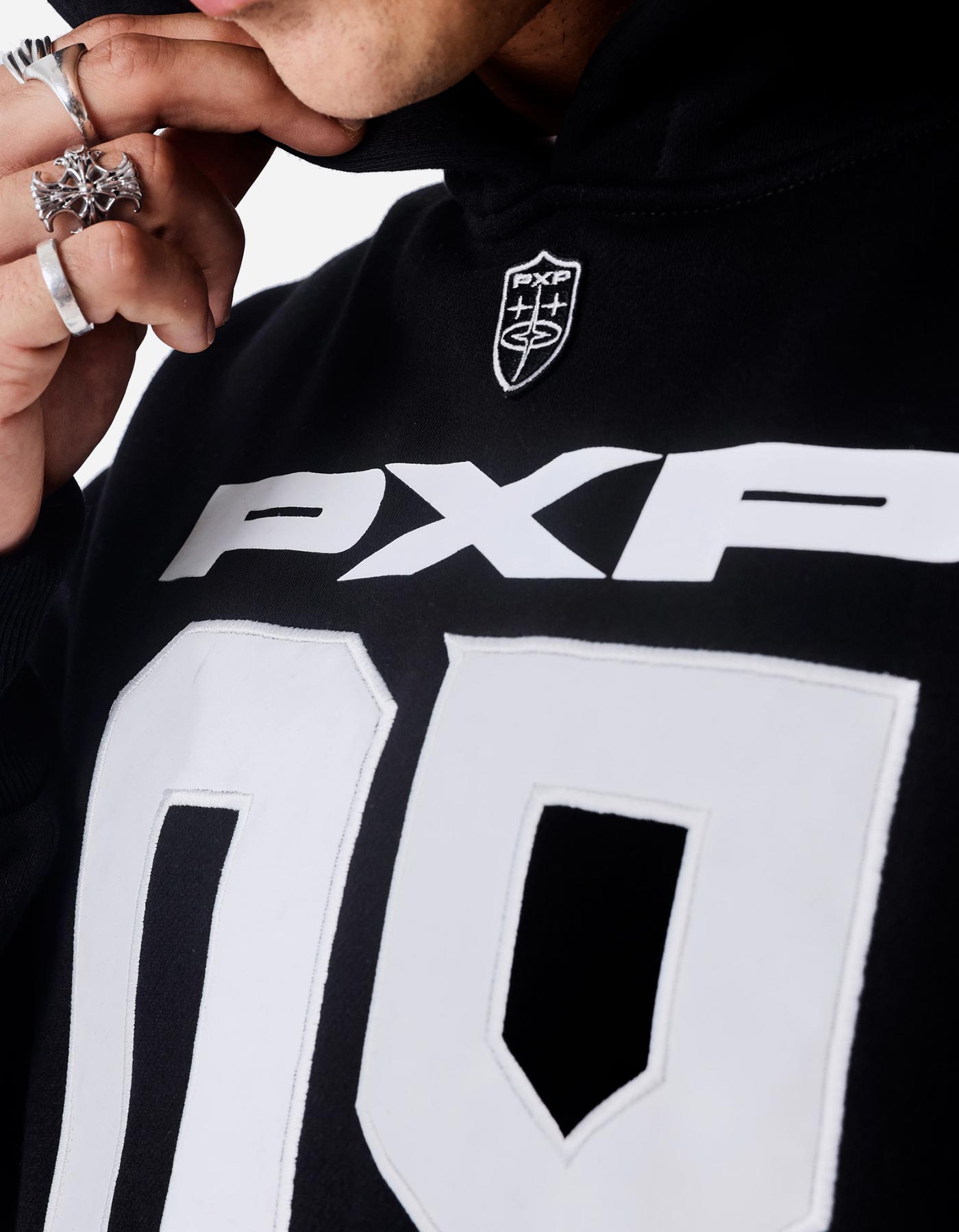 Sudadera Capucha PXP 2622101 - Negro