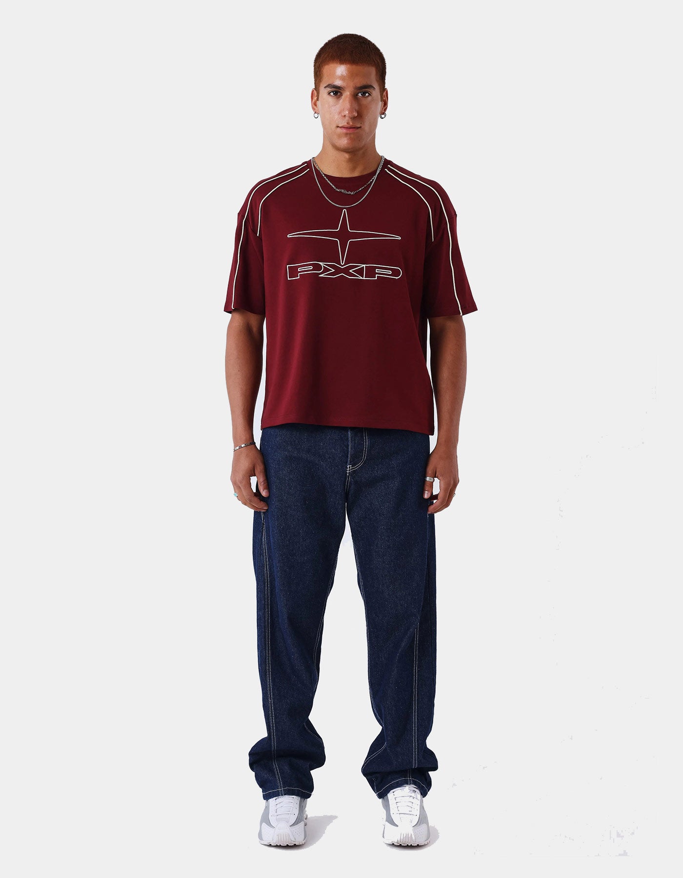 Camiseta PXP U2611100 - Burdeos