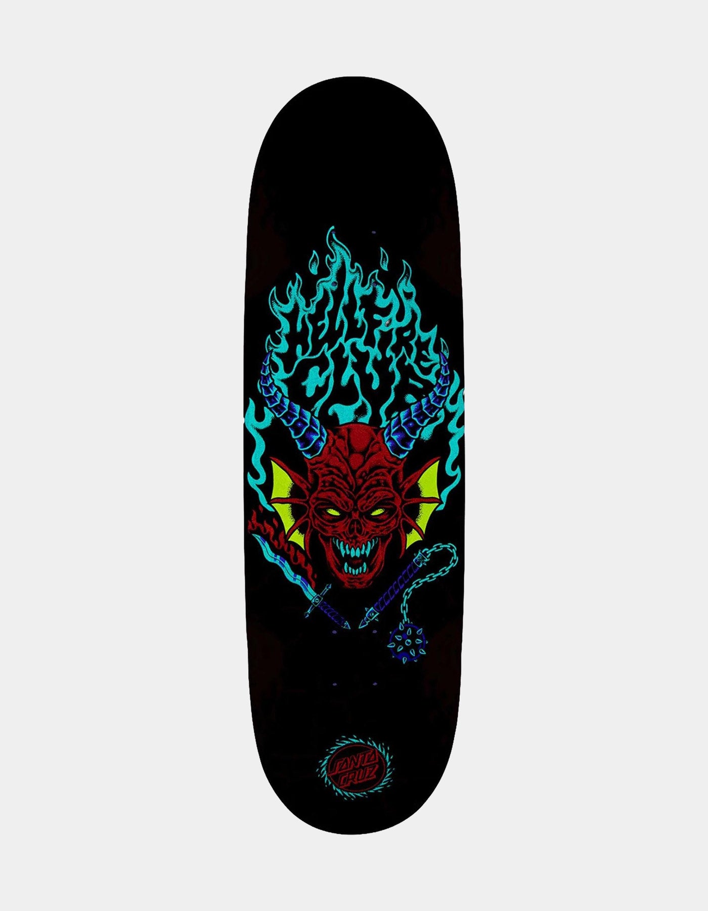 Tabla Skate SANTA CRUZ X STRANGER THINGS HELLFIRE 9.