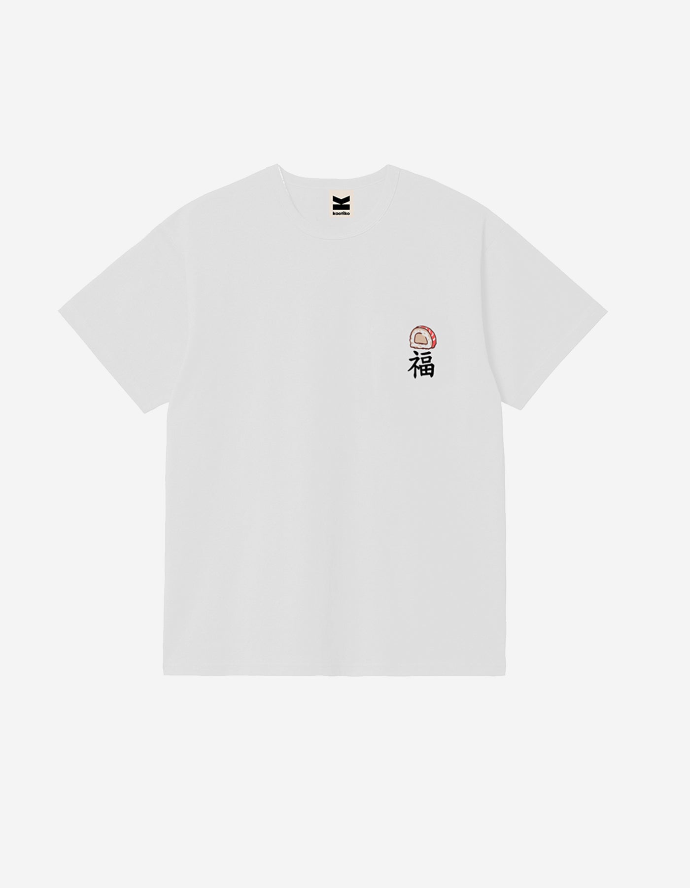 Camiseta KAOTIKO FORTUNE CAT -White