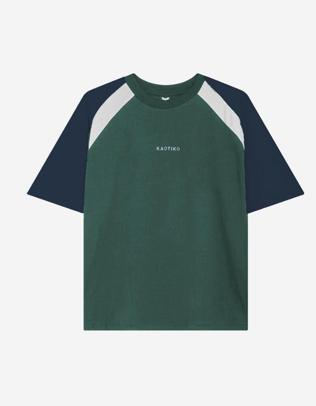 Camiseta KAOTIKO CROPPED LENNOX - Heura/Marino