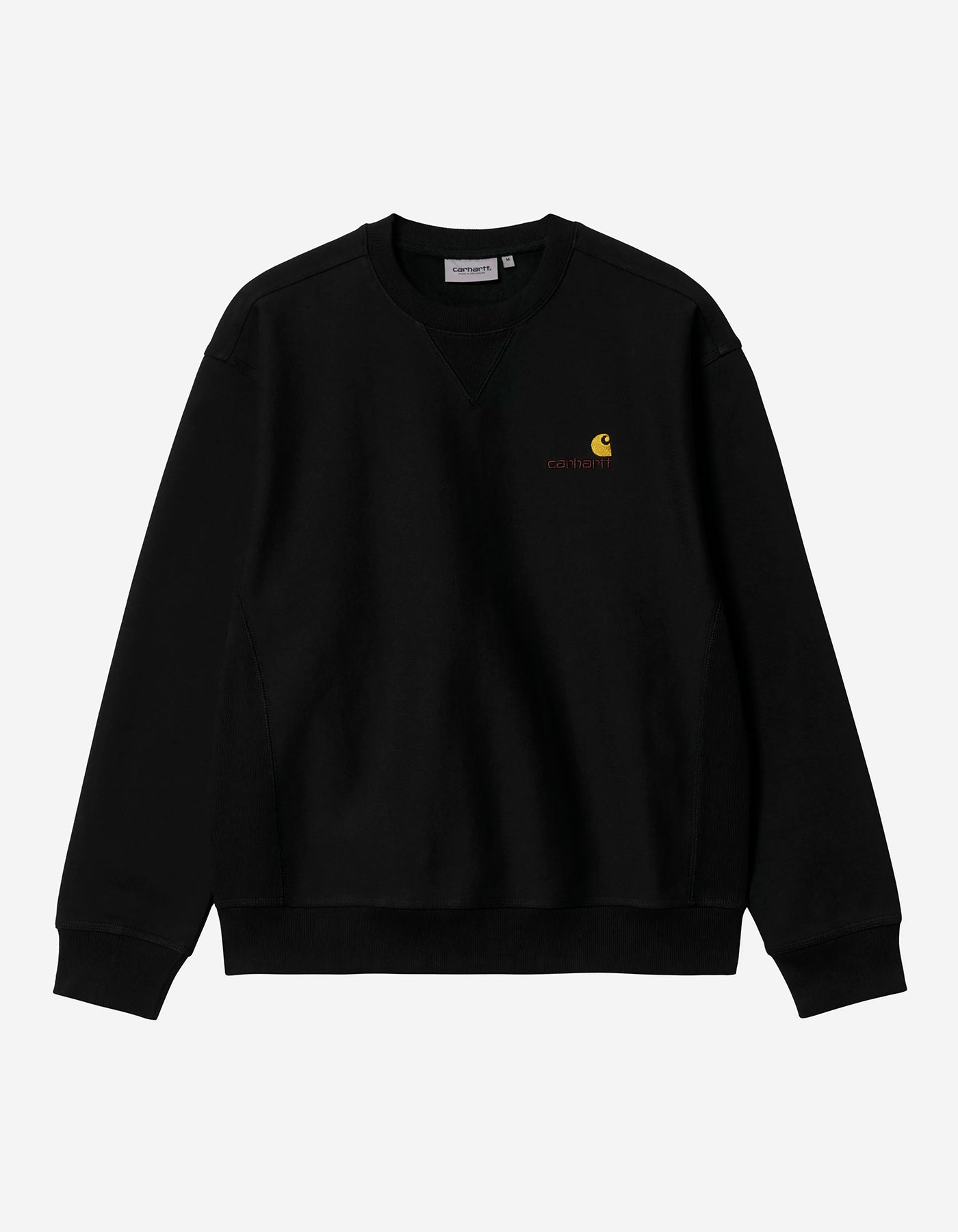 Sudadera CARHARTT WIP Crew AMERICAN SCRIPT - Black
