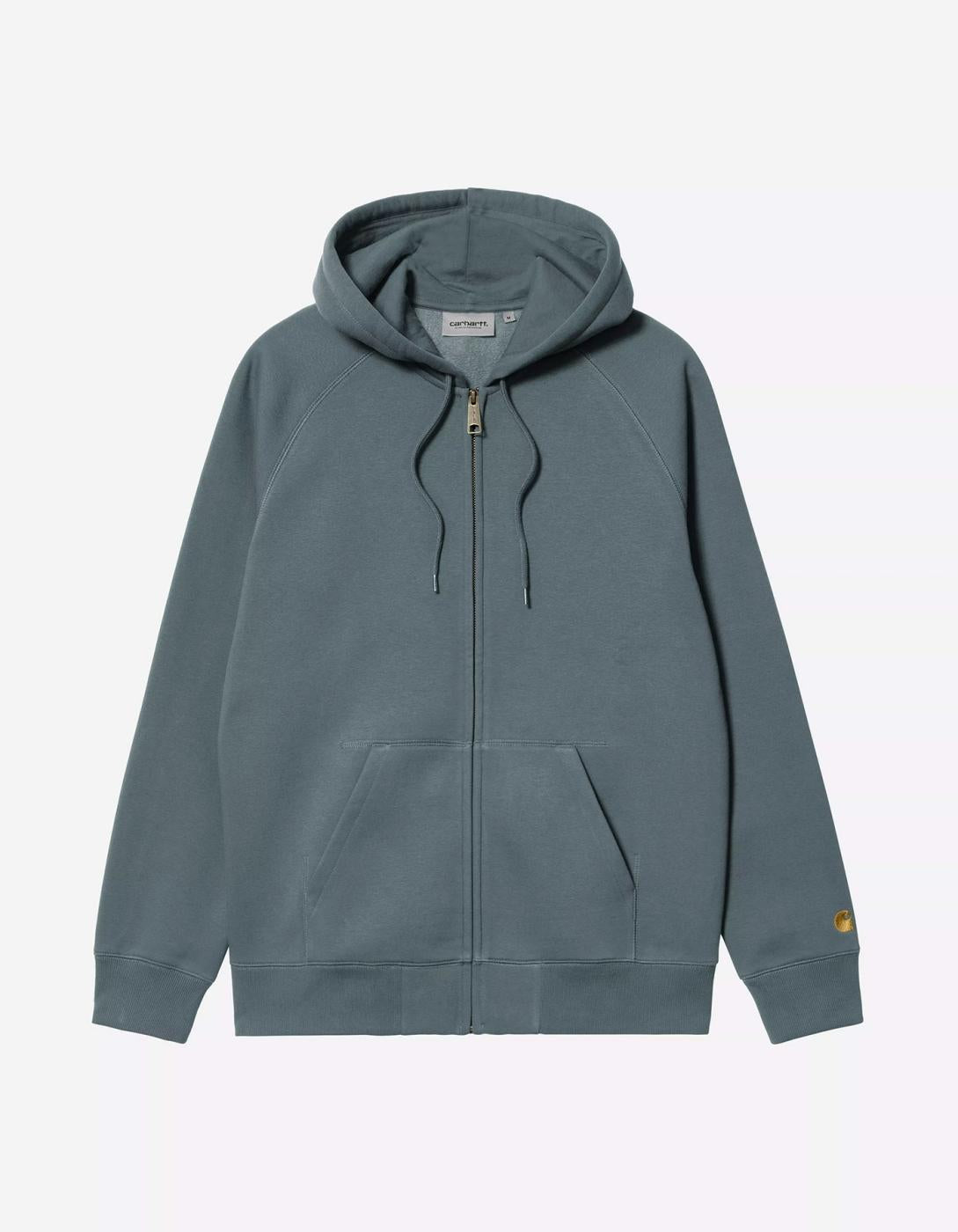 Sud. Cap. Abierta HOODED CHASE - Cozy Blue / Gold