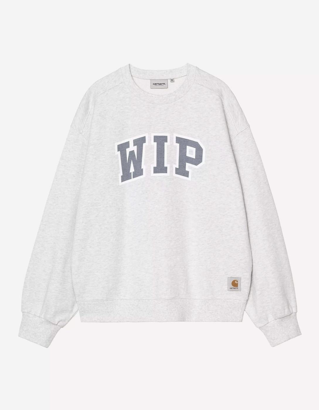 Sudadera Crew CARHARTT WIP III SWEAT- Ash Heather