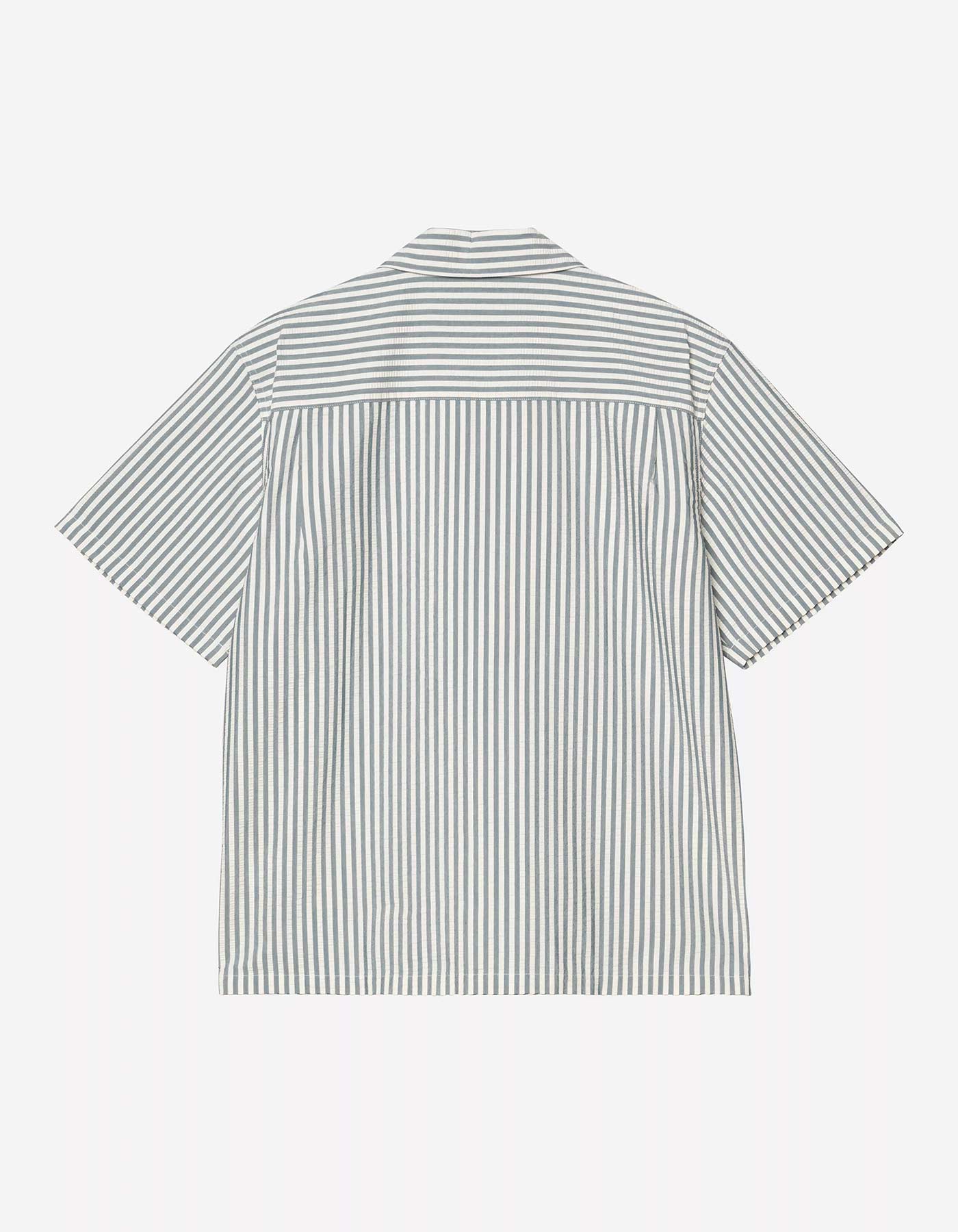 Camisa CARHARTT WIP LEAVEL - Blue River / Wax