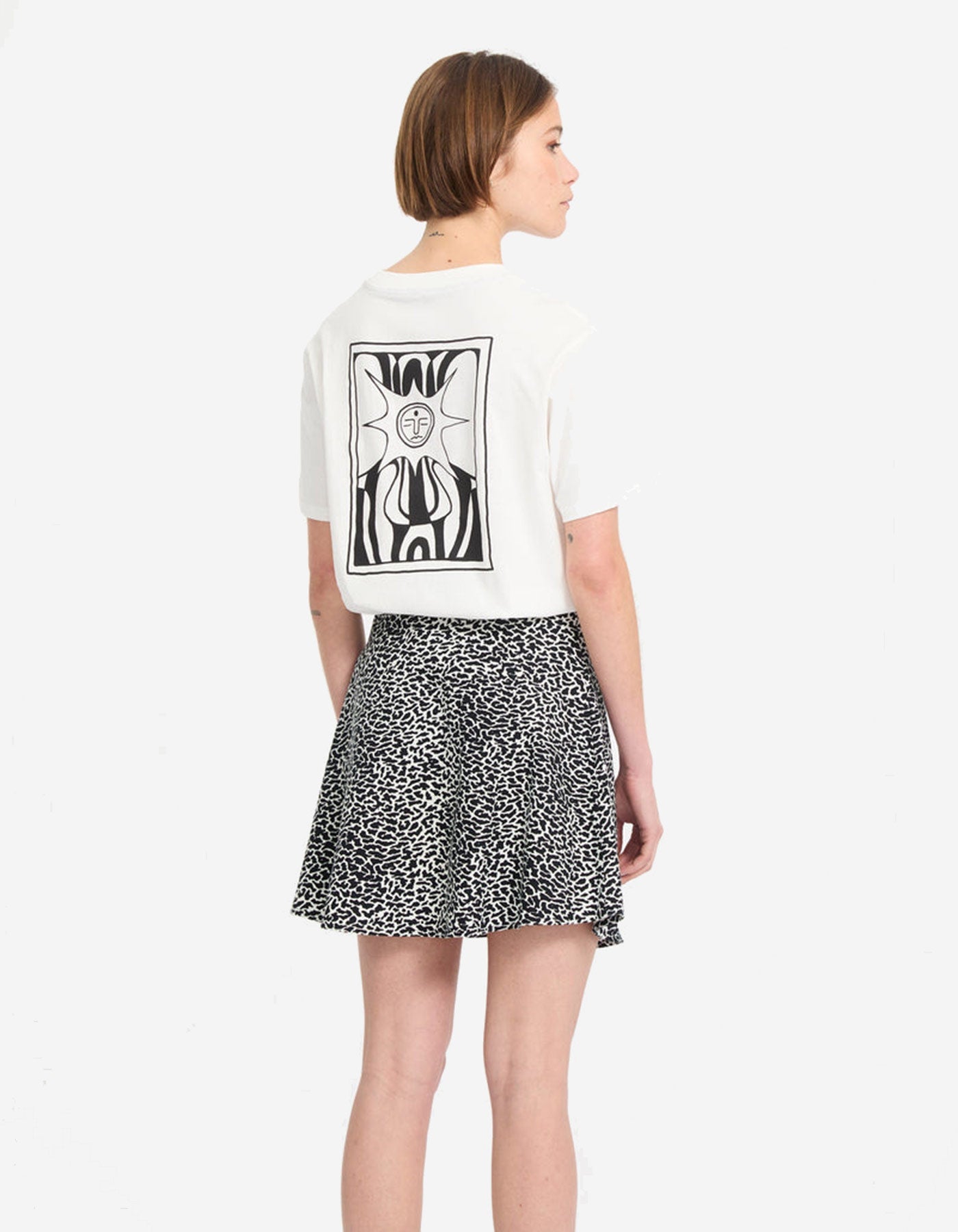 Falda VOLCOM RAWLY - Black White