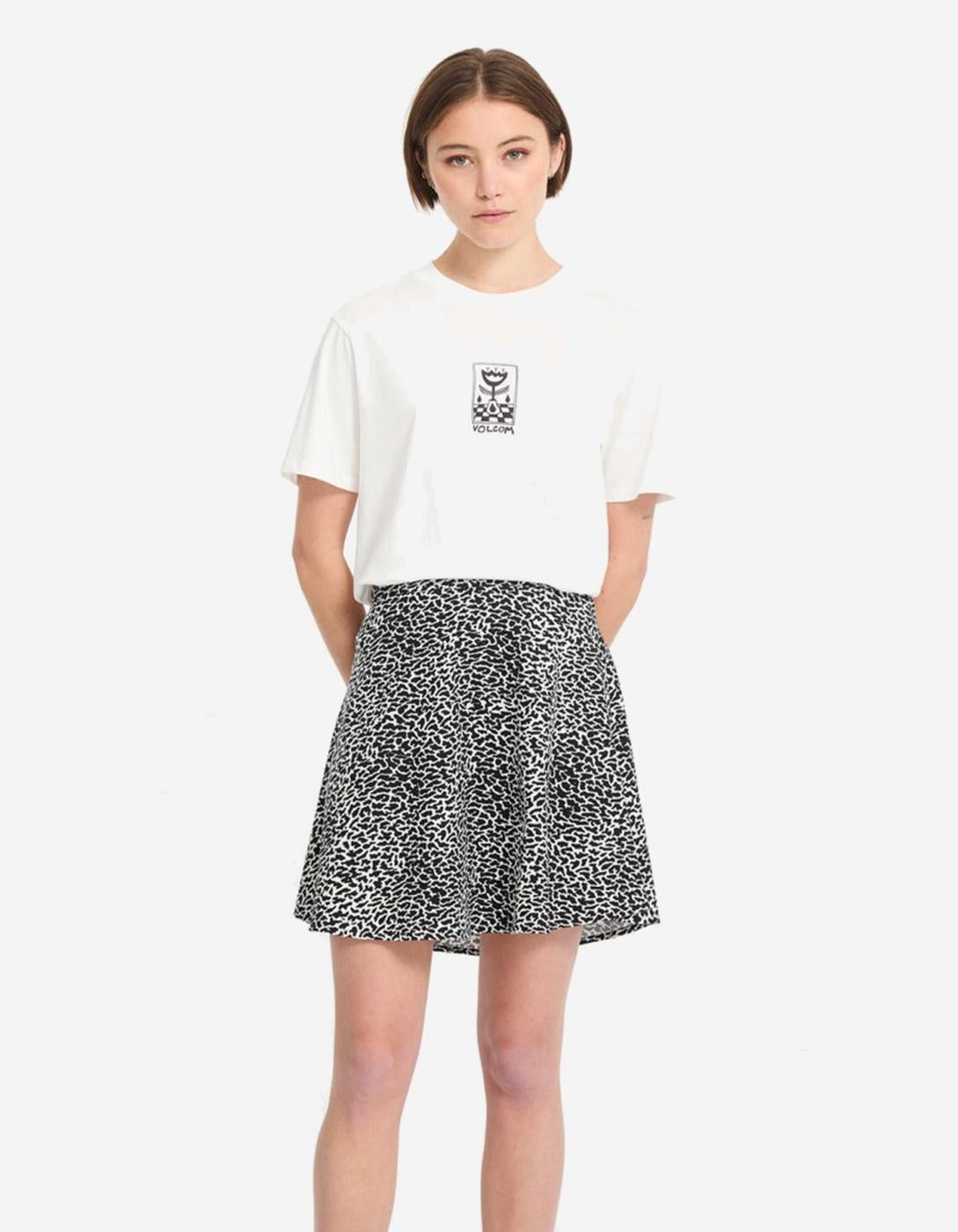 Falda VOLCOM RAWLY - Black White