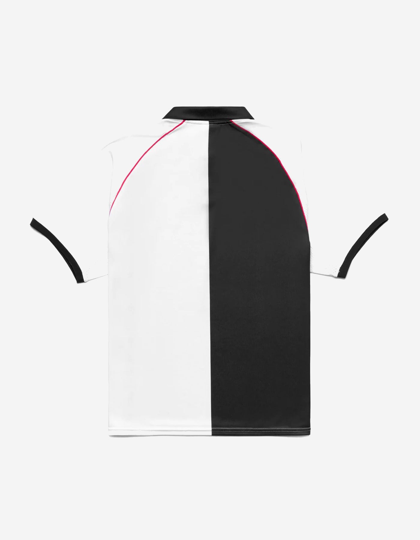 Polo KAPPA AUTHENTIC SOLIN - White/Black/Red Md Coral