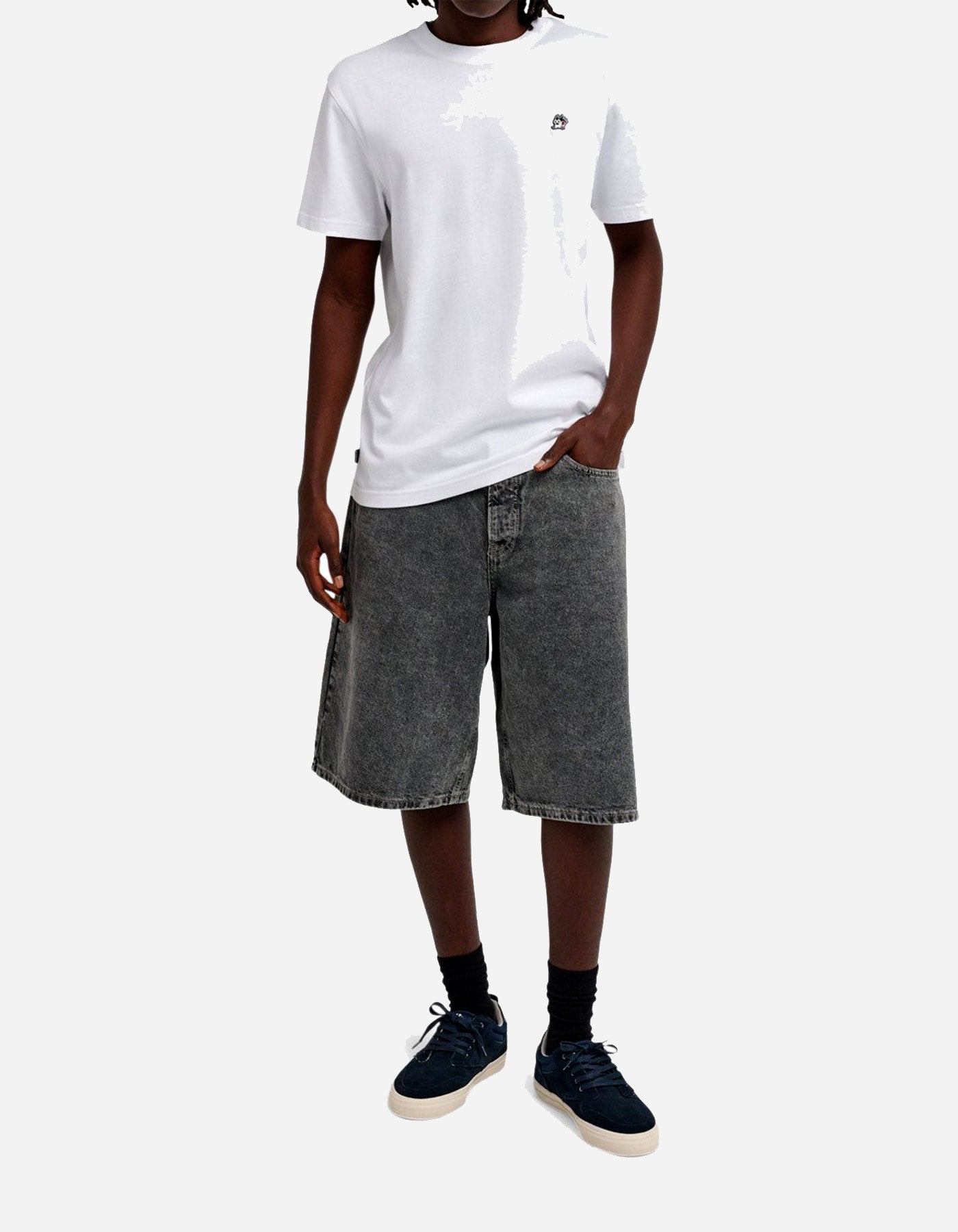Bermuda ELEMENT BIG 5 DENIM - Medium Gray