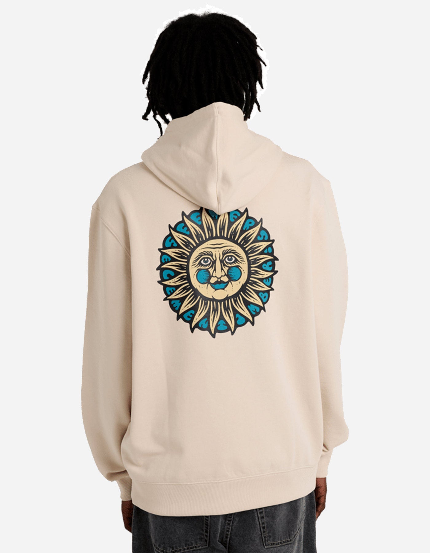 Sudadera Capucha ELEMENT TIMBER LIGHT - Crystal Gray