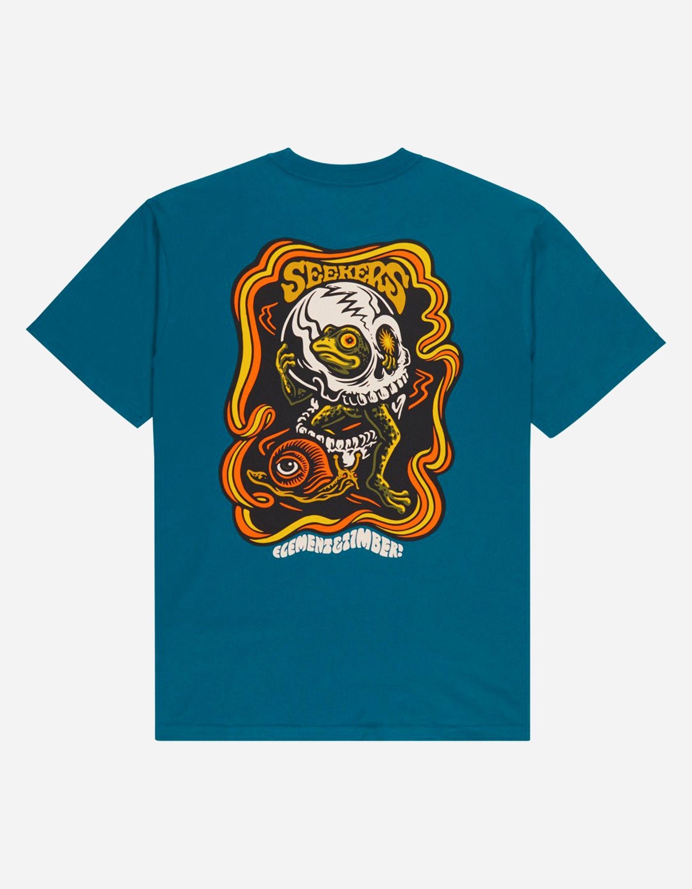 Camiseta ELEMENT TIMBER HERMIT - Mallard Blue