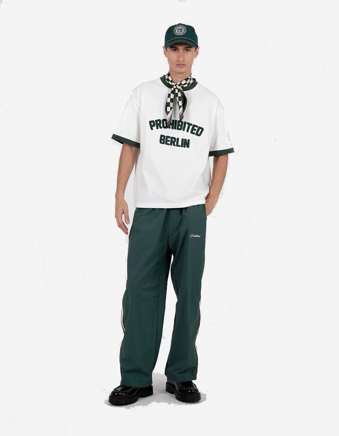 Camiseta PROHIBITED RUSH CONTRAST - Green