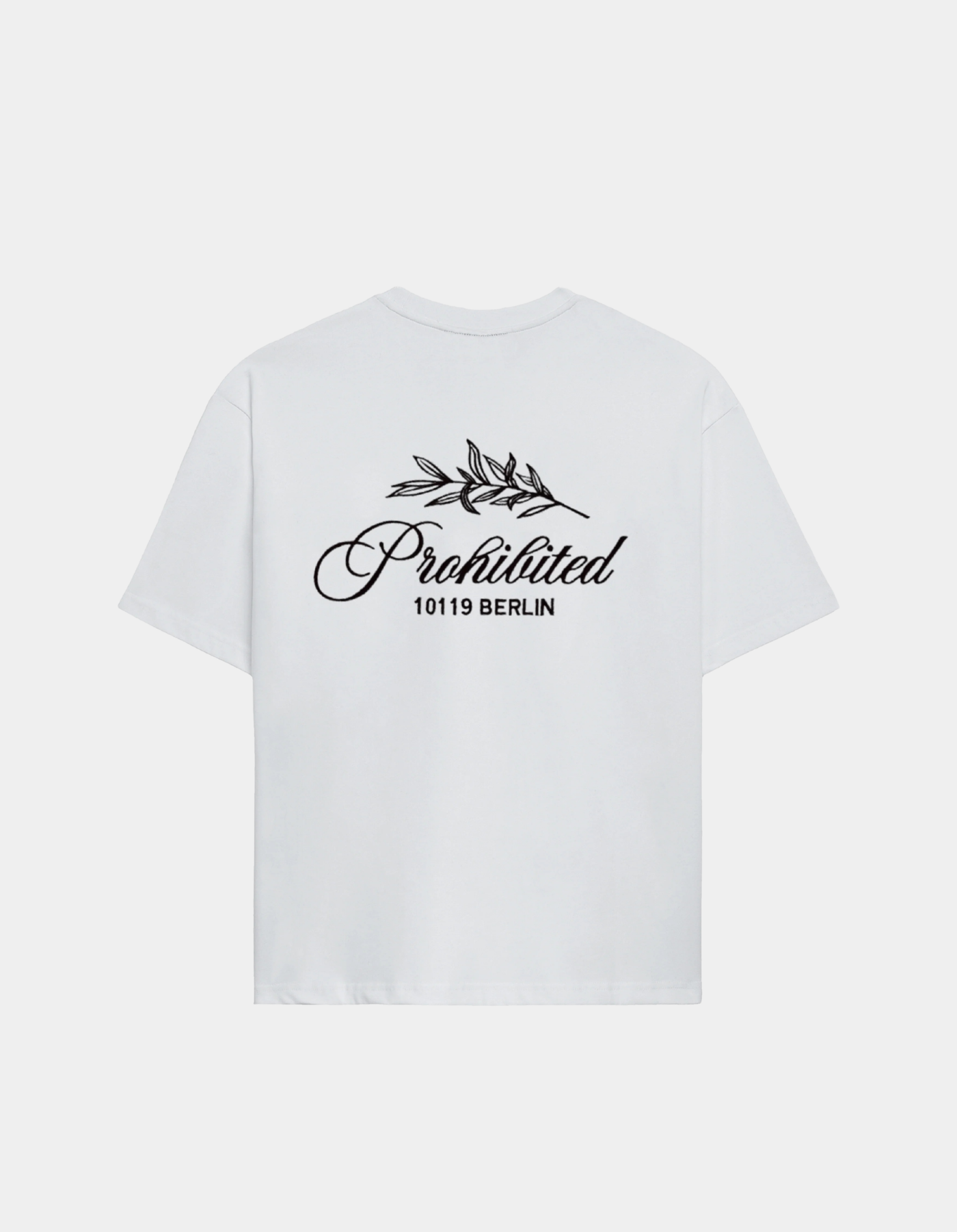 Camiseta PROHITBITED LEAF - Off White