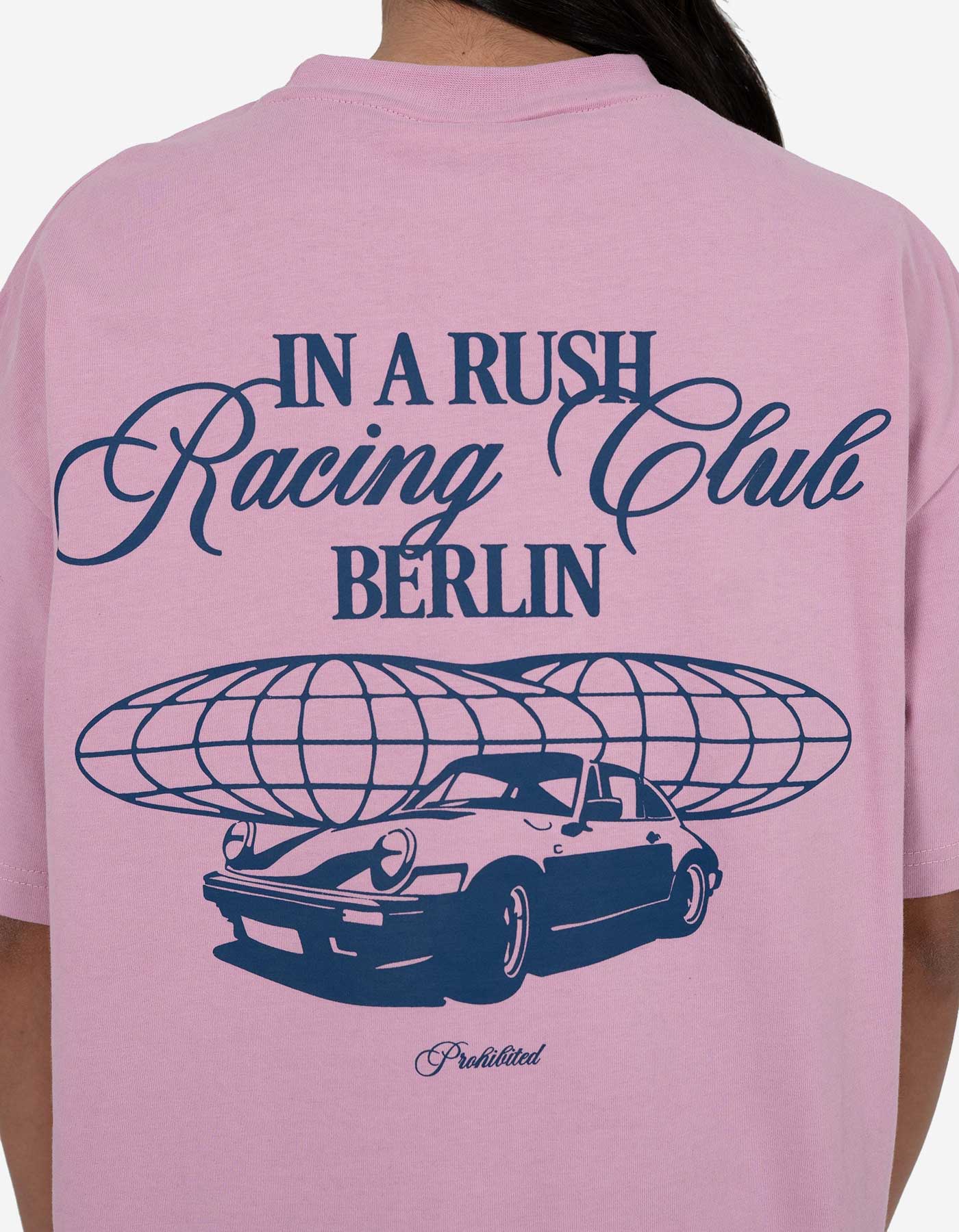 Camiseta PROHIBITED IN A RUSH - Rose