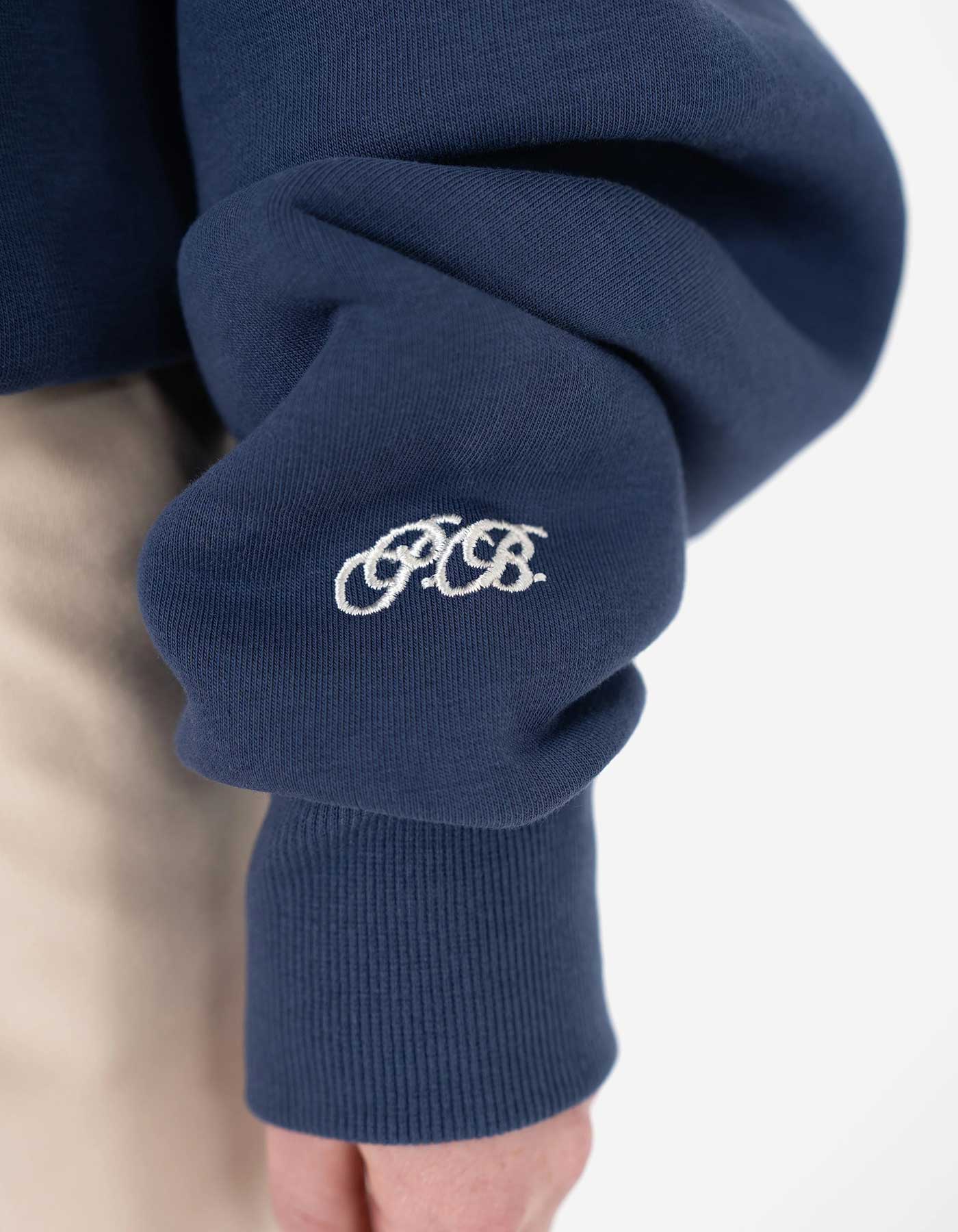 Sudadera Crew PROHIBITED BERLIN - Blue