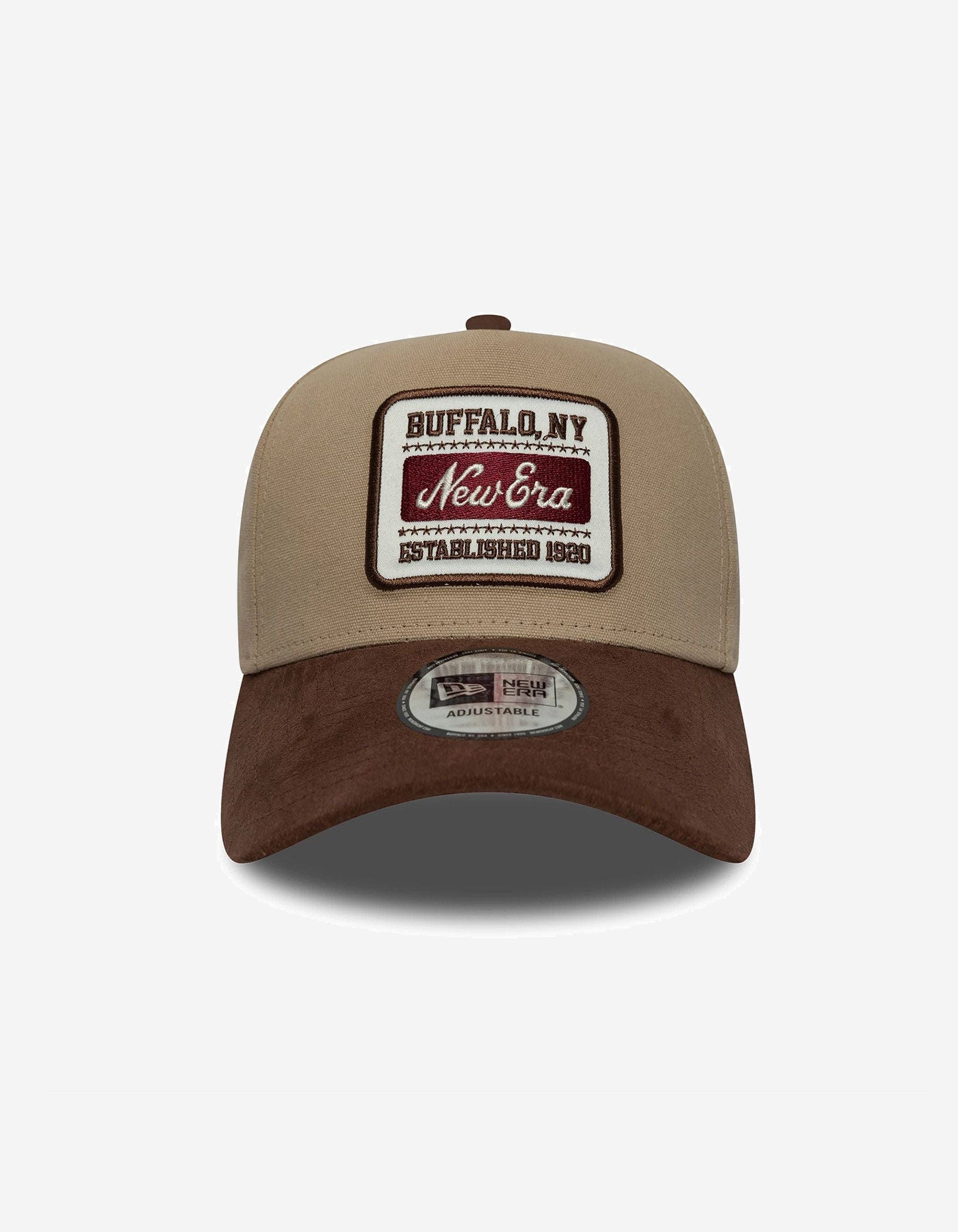 Gorra NEW ERA 940 NE PATCH SUEDE EFRAME - Beige