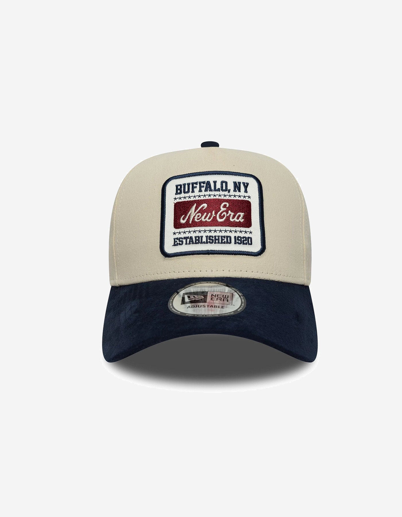Gorra NEW ERA 940 NE PATCH SUEDE EFRAME - Beige