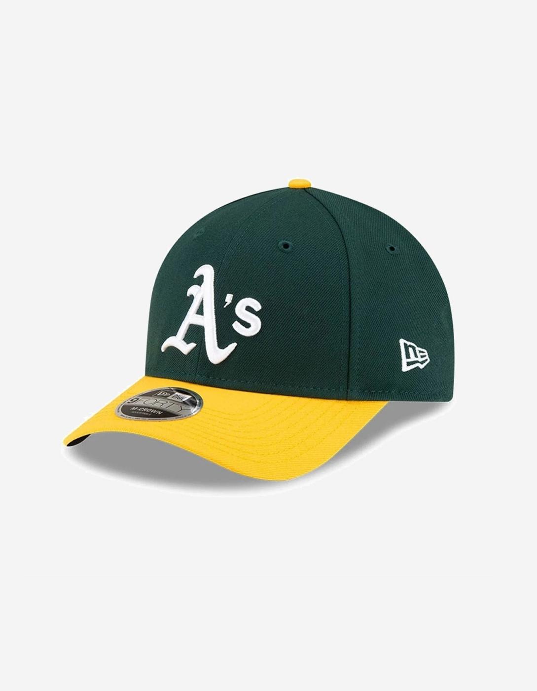 Gorra 3930 NEW ERA MC MLB PLYR REP OAKATH HM - Green