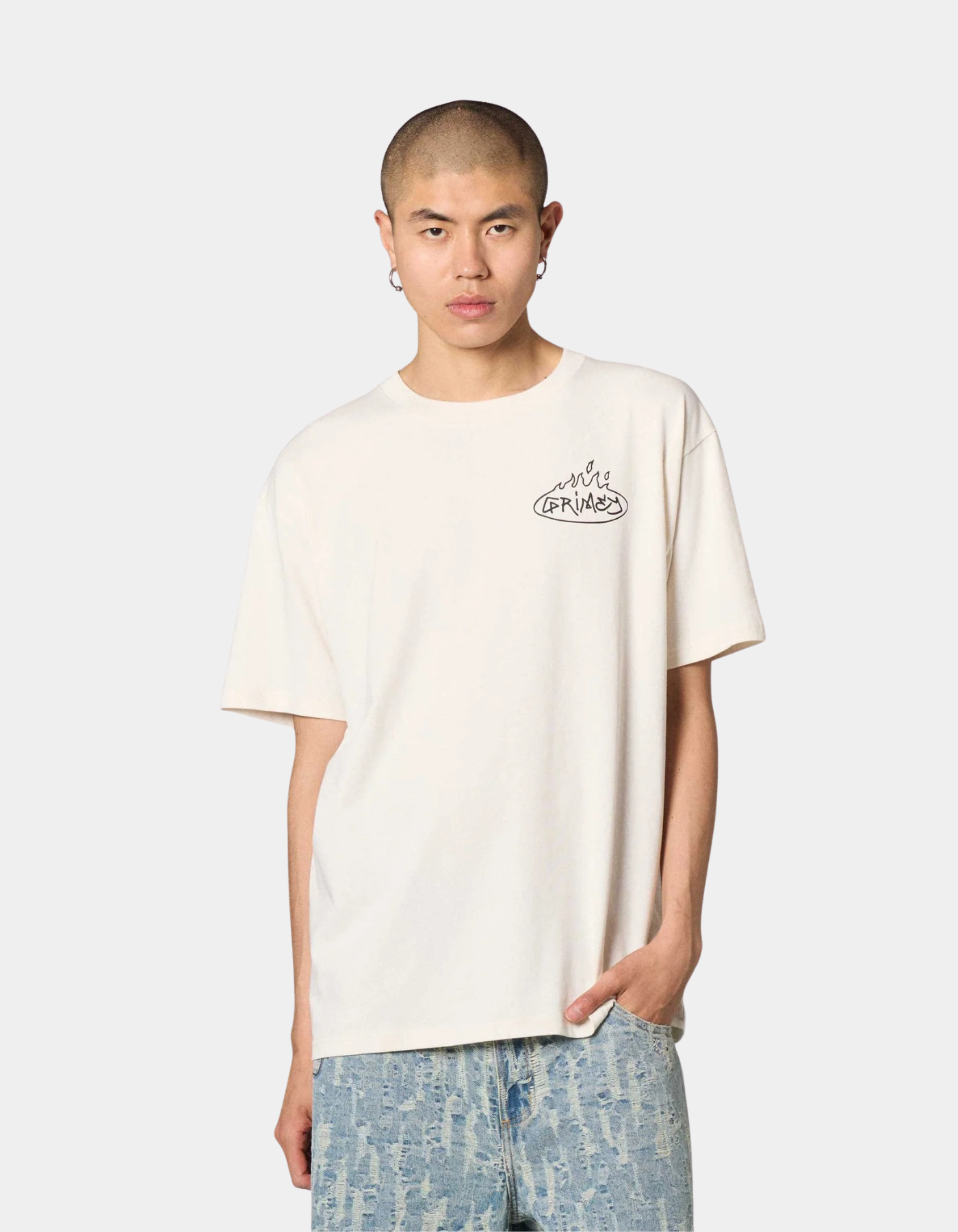 Camiseta GRIMEY THE CHARACTER - Off White