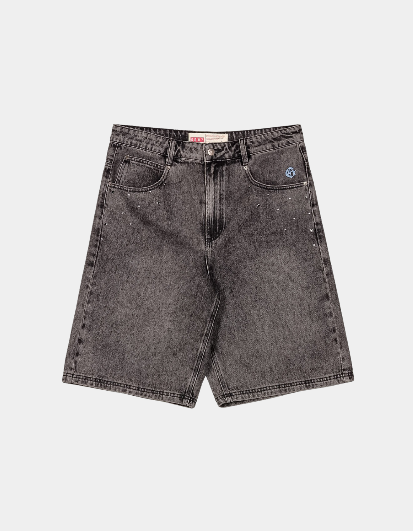 Bermuda GRIMEY CHIEF WATCHER BAGGY - Washed Black