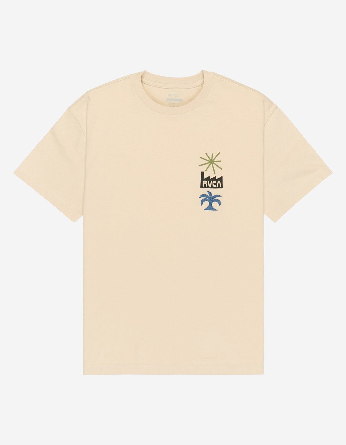 Camiseta RVCA MIRAGE - Moonbeam