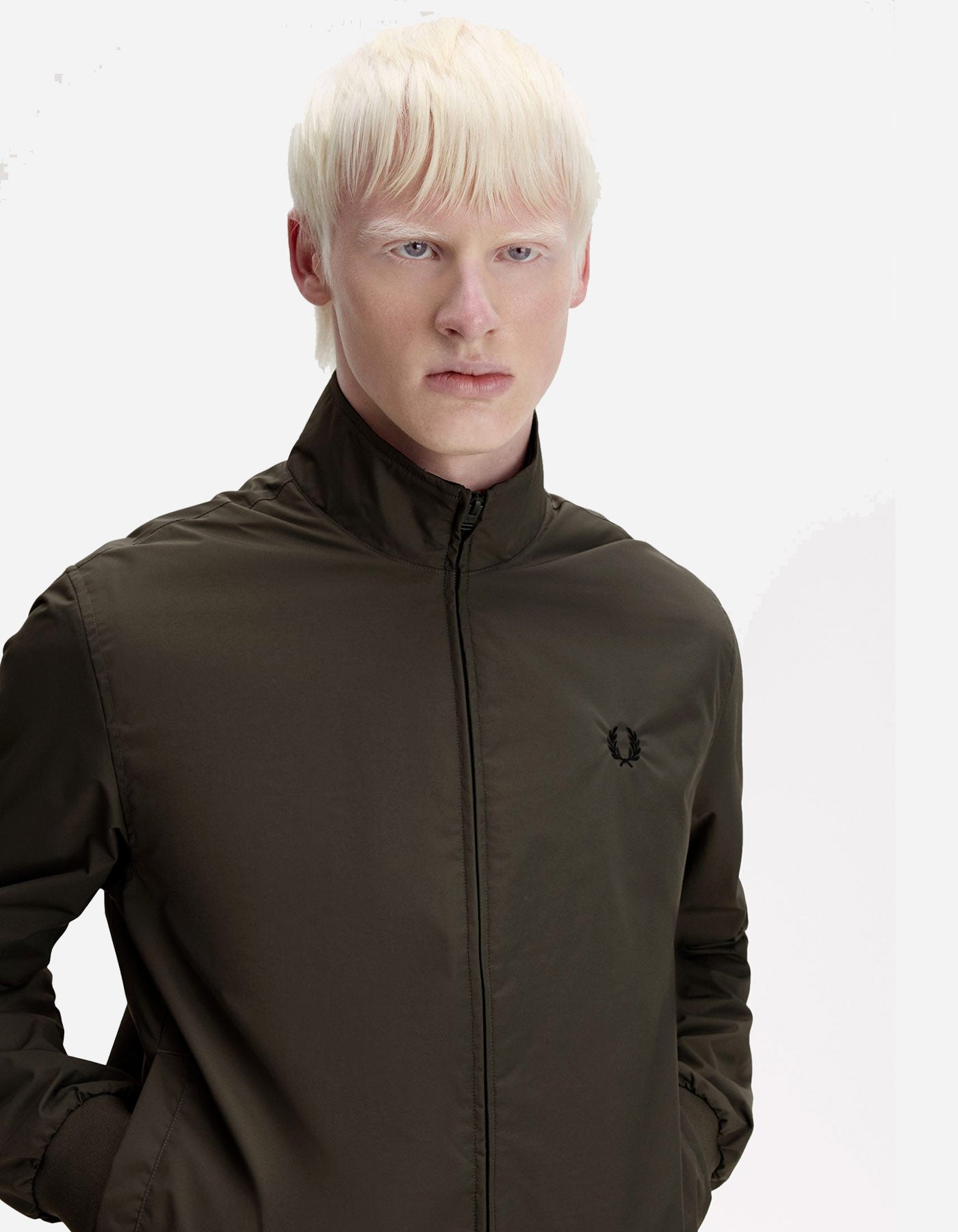 Cazadora FRED PERRY J2660 - Field Green/Black