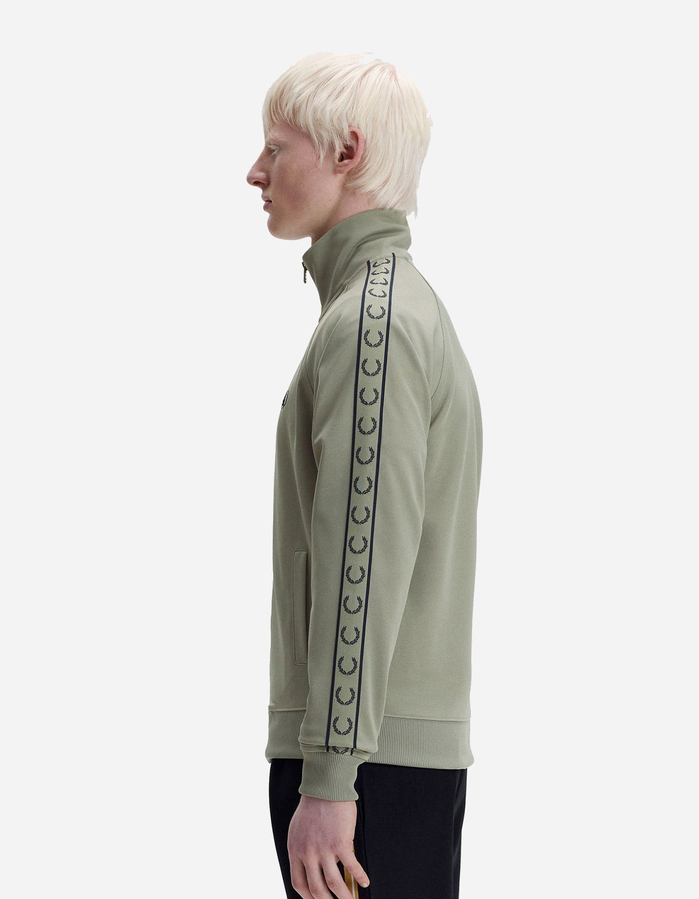Chaqueta FRED PERRY J5557 - Seagrass/Navy